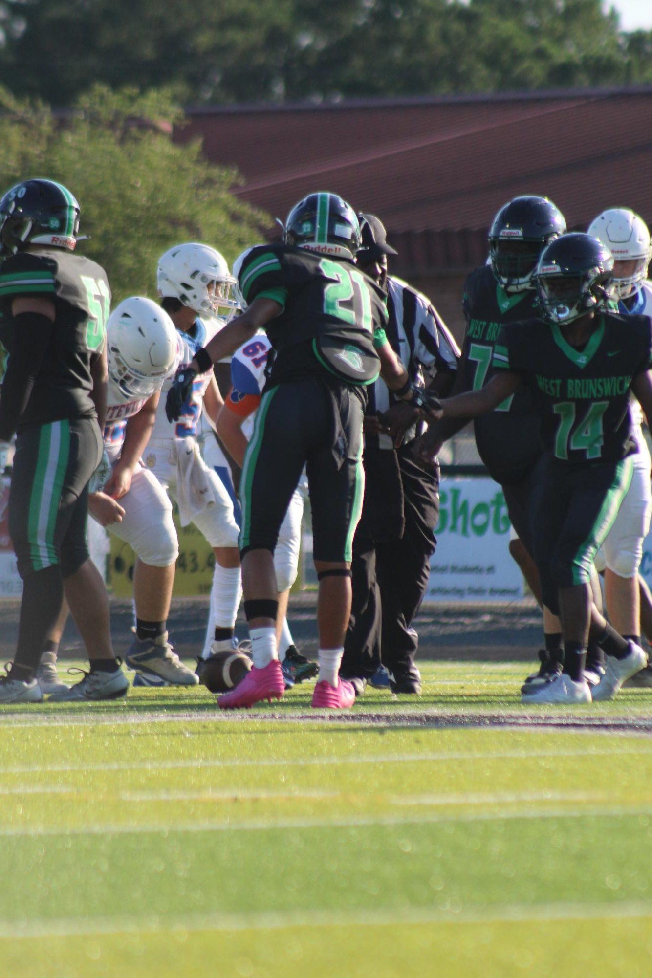 8/29 JV Football vs Whiteville