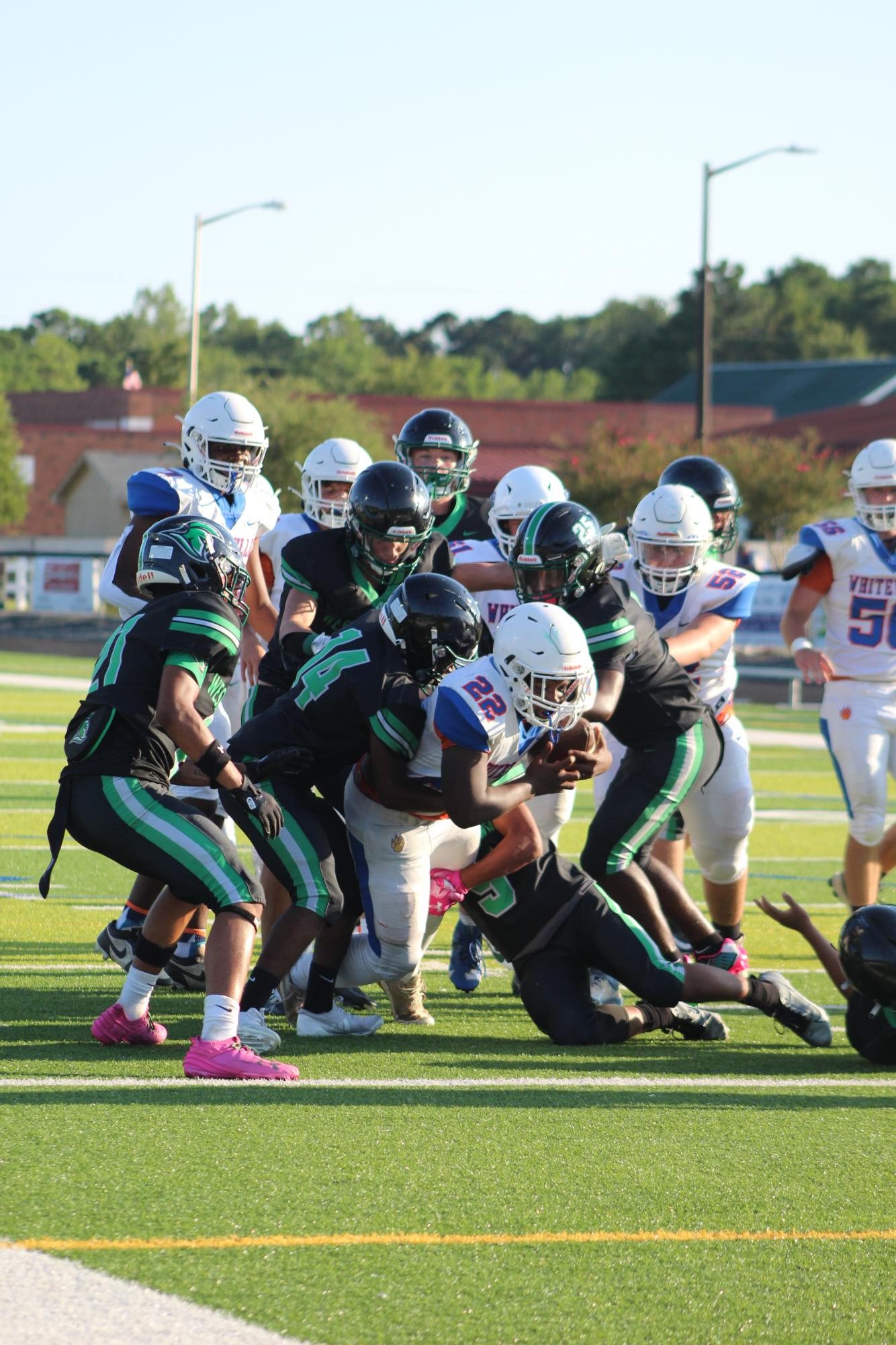 8/29 JV Football vs Whiteville
