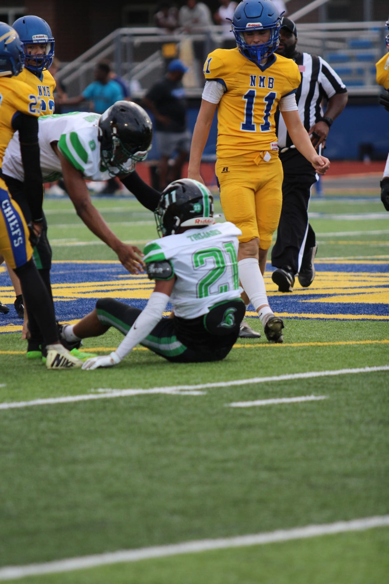 9/5 JV Football vs  North Myrtle Beach high school