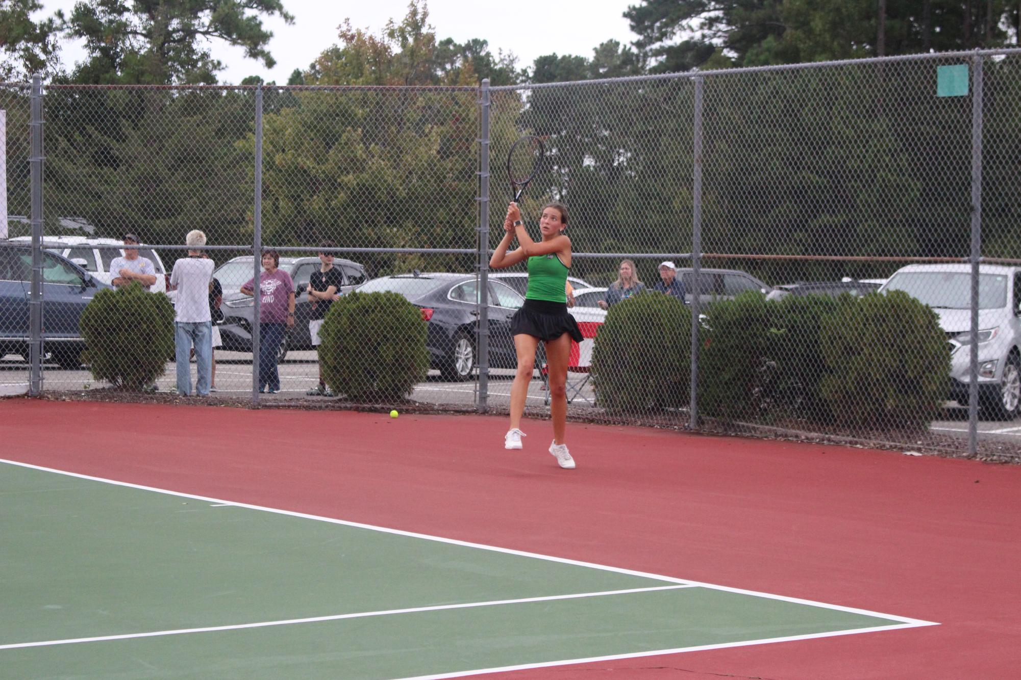 9/26 Women's Tennis Match Against Topsail