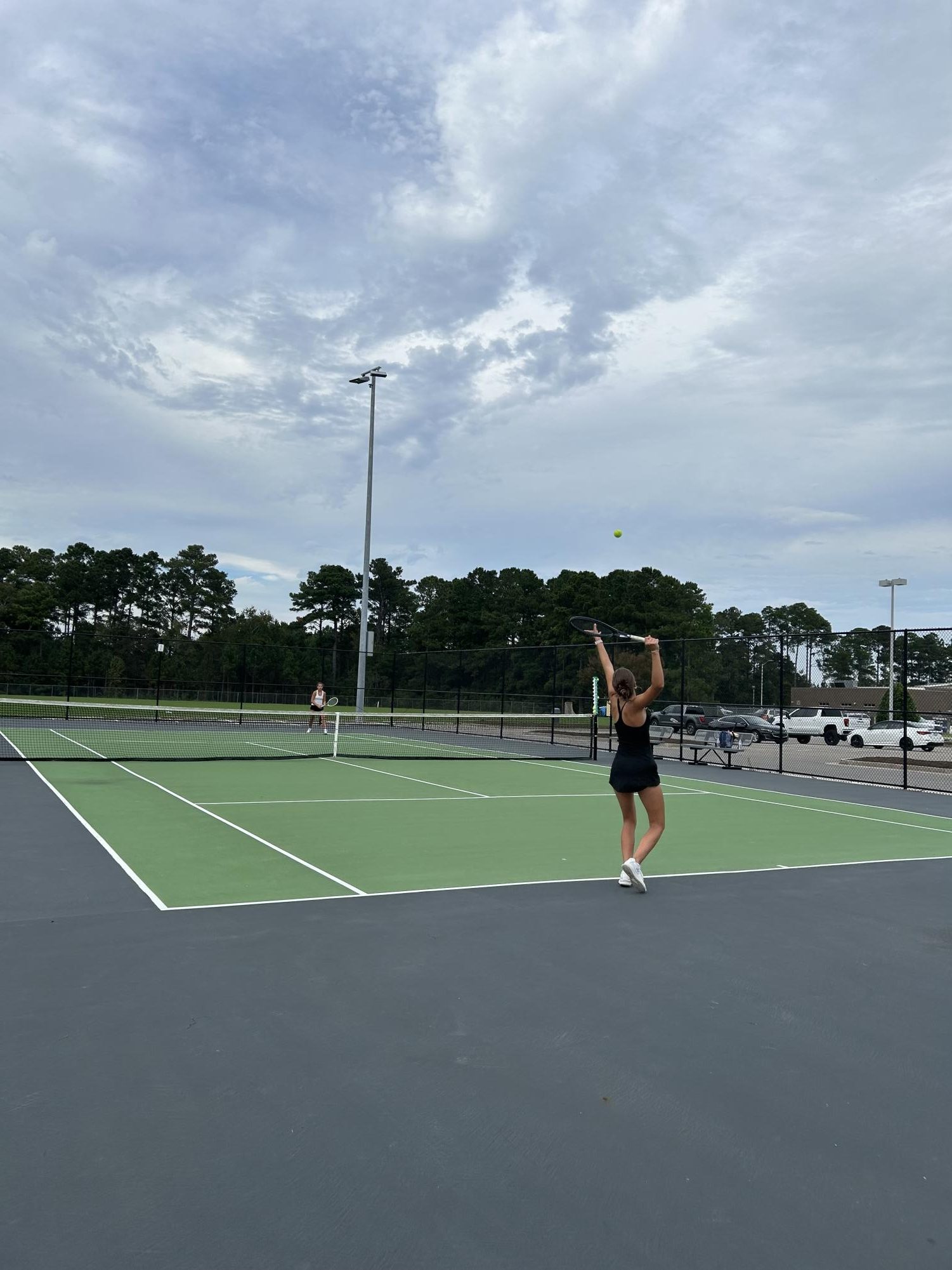 1/10 Women's Tennis Match Against Ashley