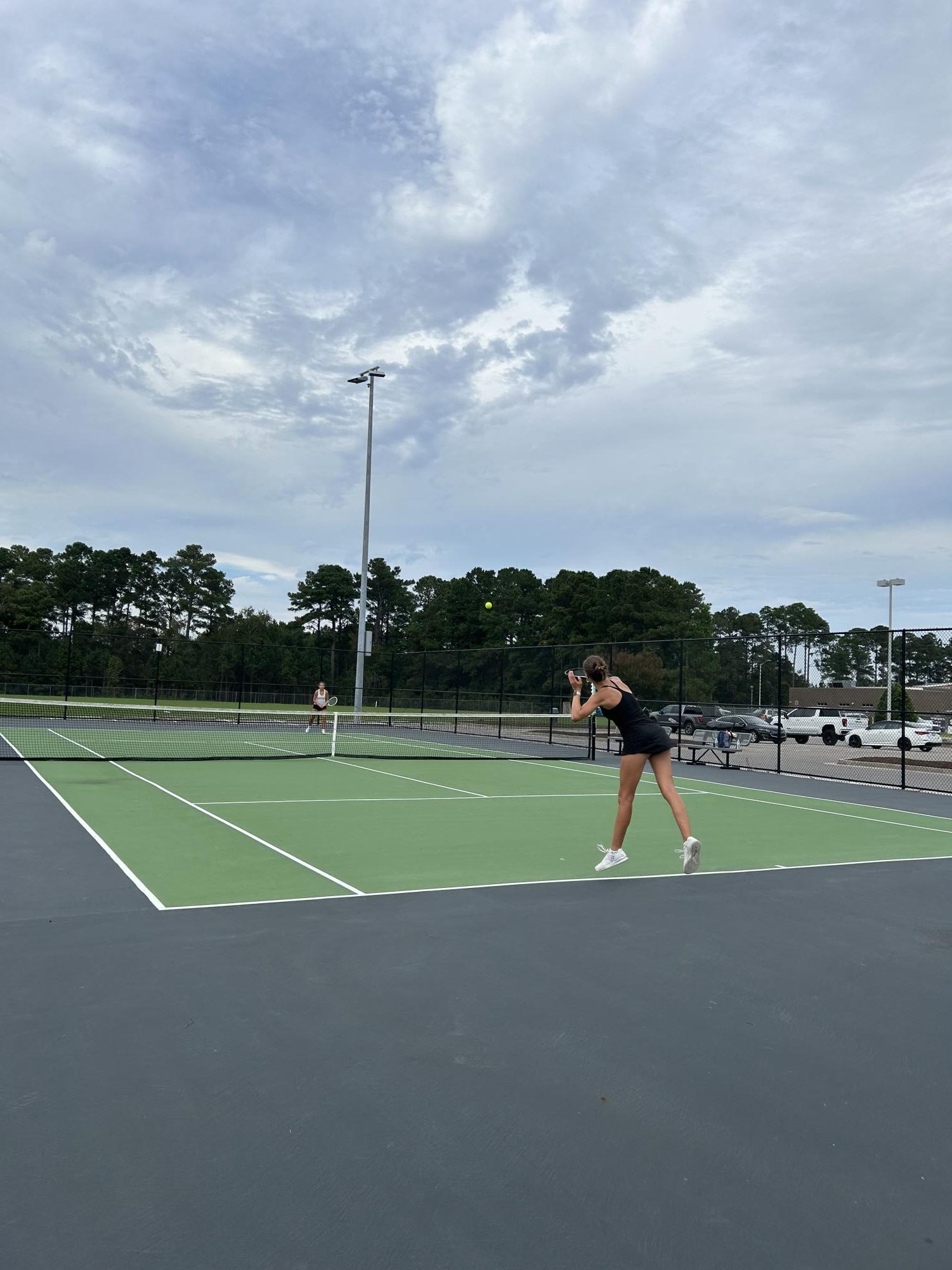 1/10 Women's Tennis Match Against Ashley
