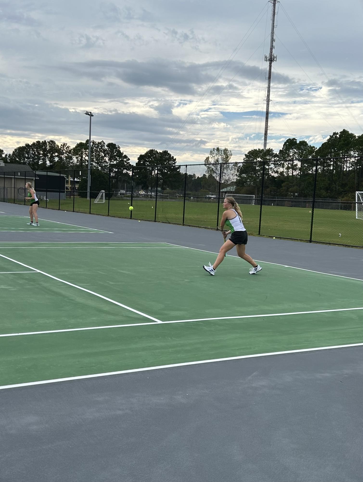 1/10 Women's Tennis Match Against Ashley