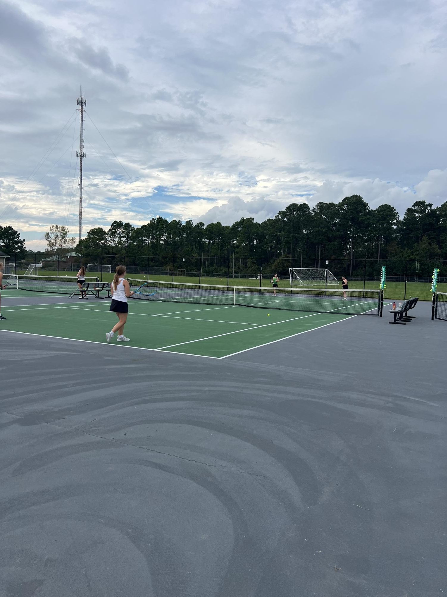 1/10 Women's Tennis Match Against Ashley