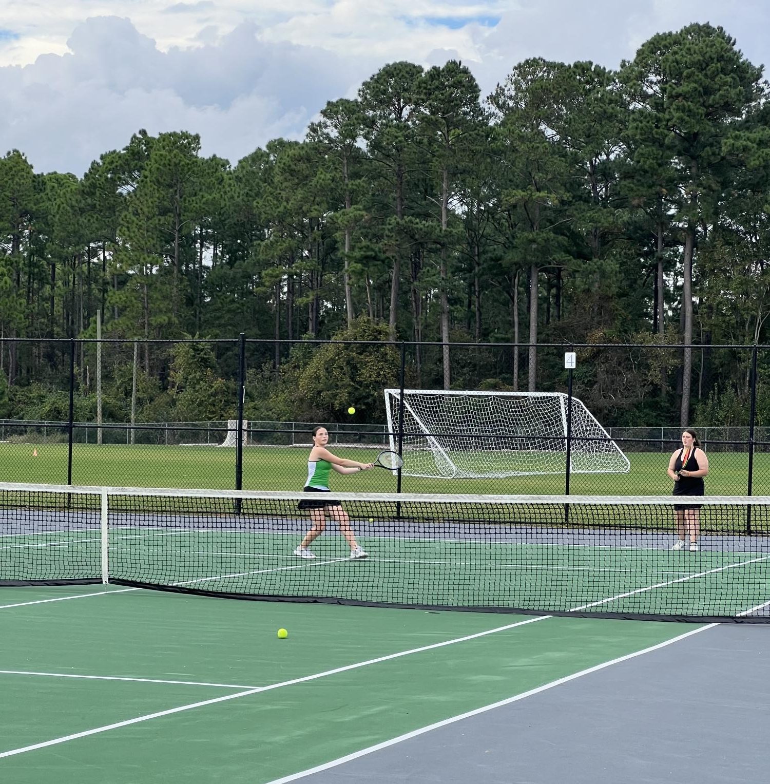 1/10 Women's Tennis Match Against Ashley