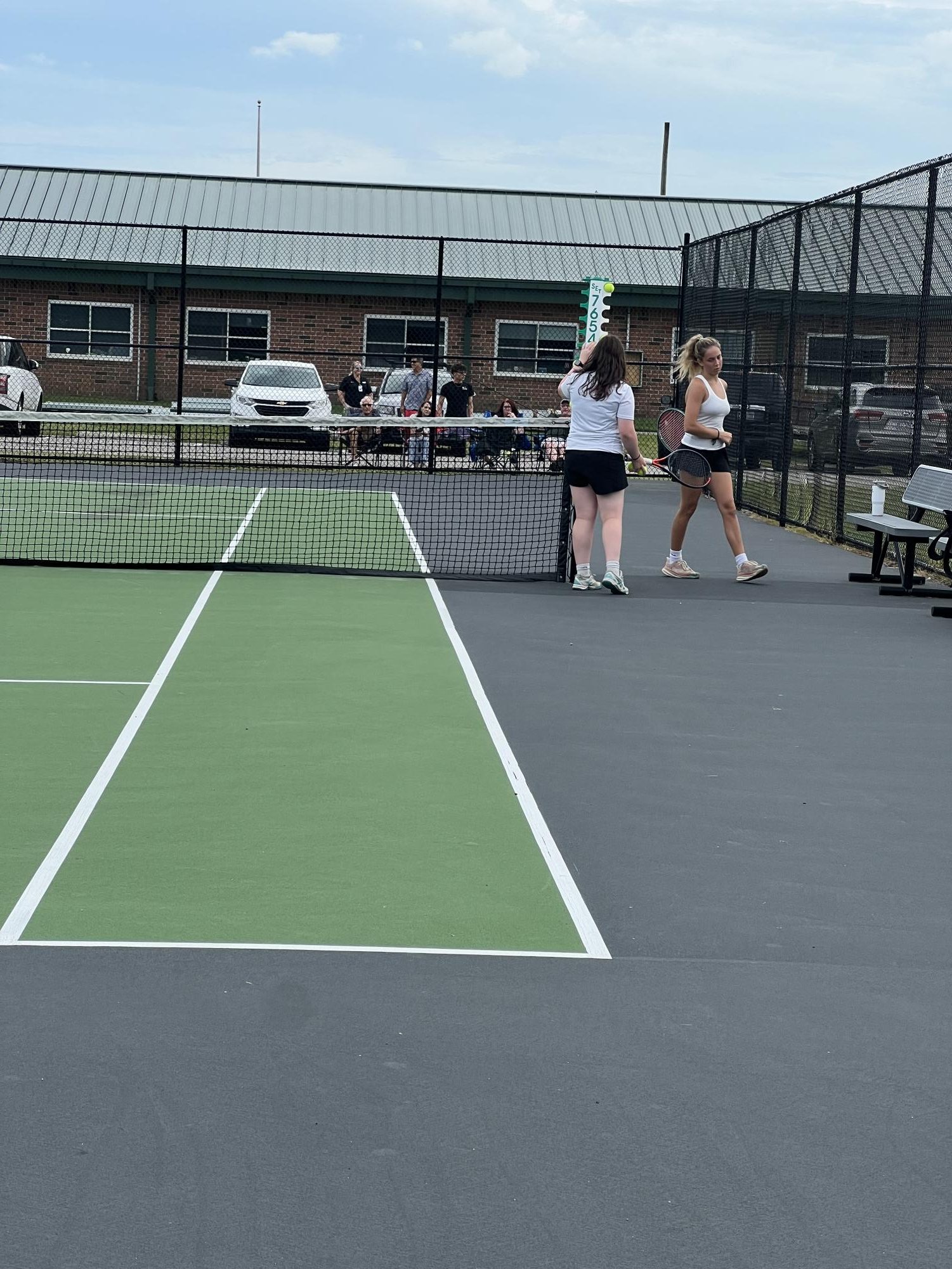 1/10 Women's Tennis Match Against Ashley