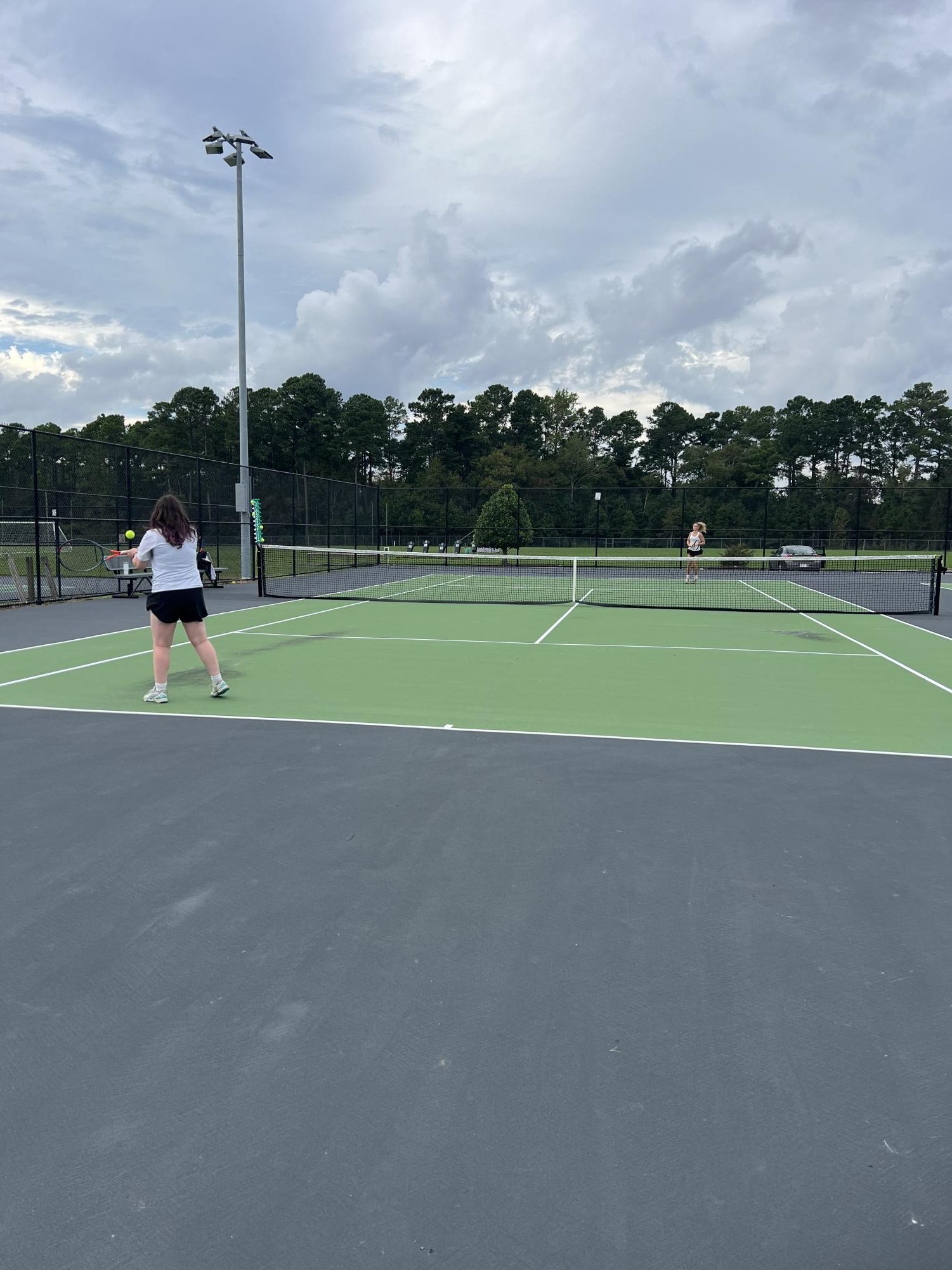 1/10 Women's Tennis Match Against Ashley