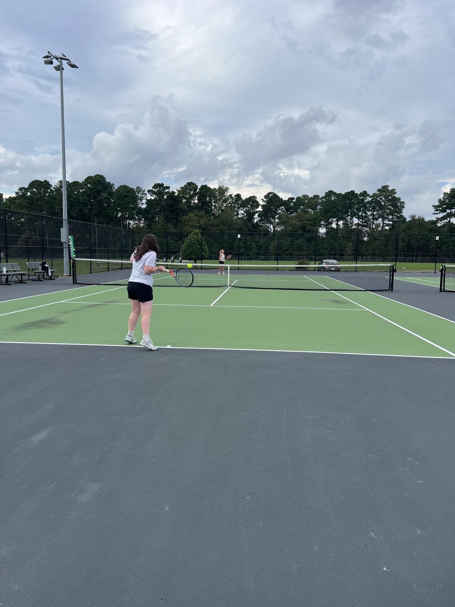 1/10 Women's Tennis Match Against Ashley