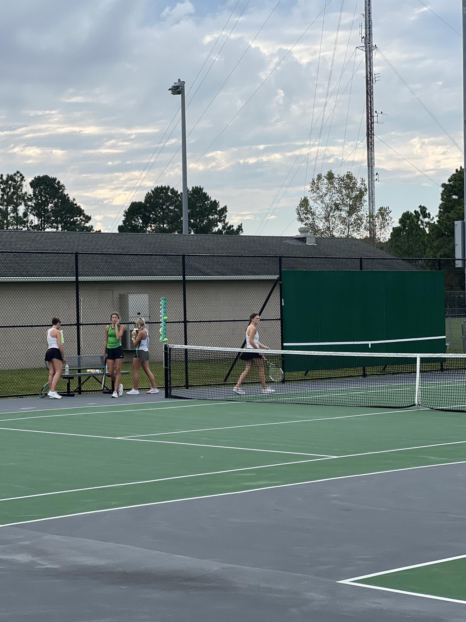 1/10 Women's Tennis Match Against Ashley
