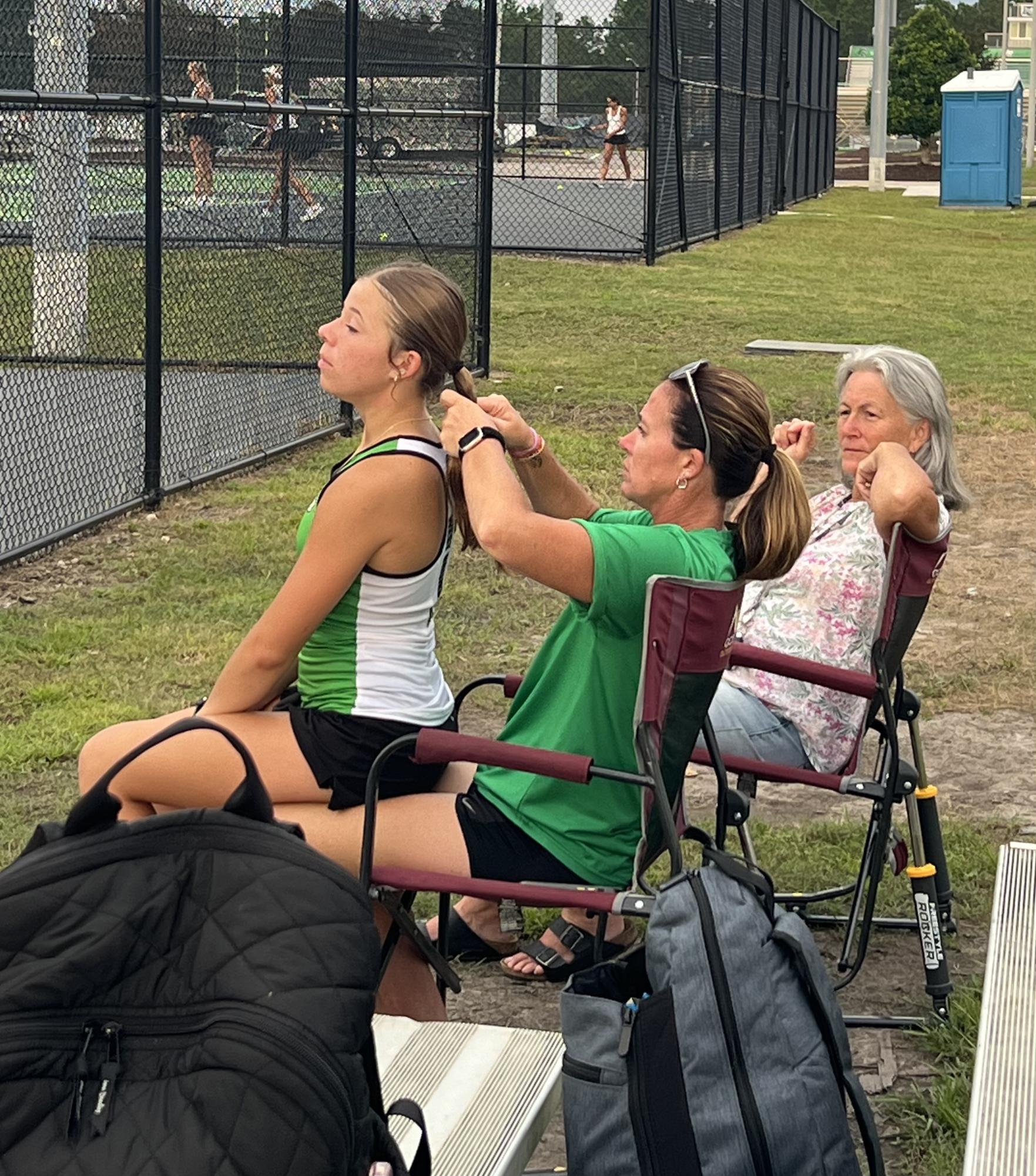 1/10 Women's Tennis Match Against Ashley