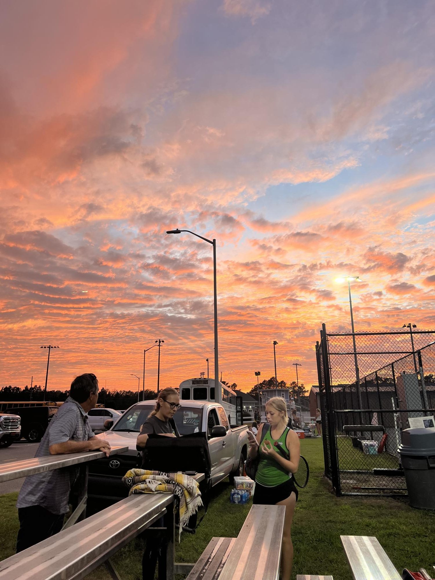 1/10 Women's Tennis Match Against Ashley