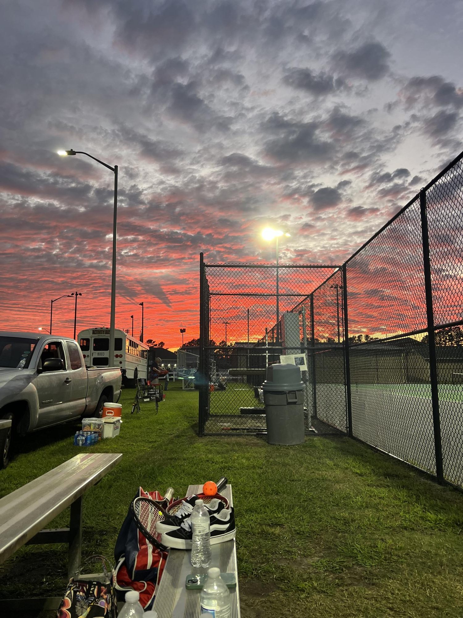 1/10 Women's Tennis Match Against Ashley