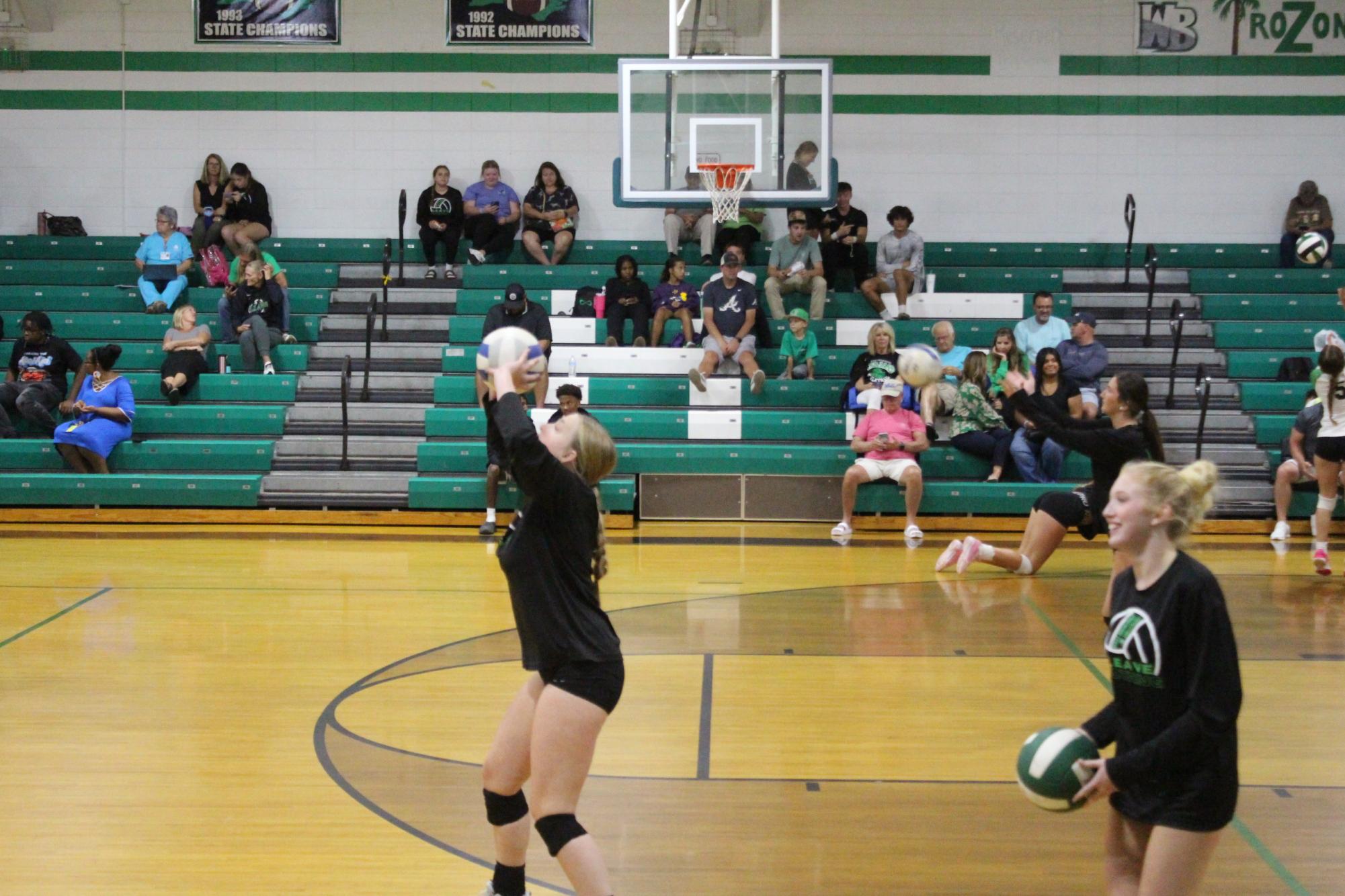 Varsity volleyball match 9/25