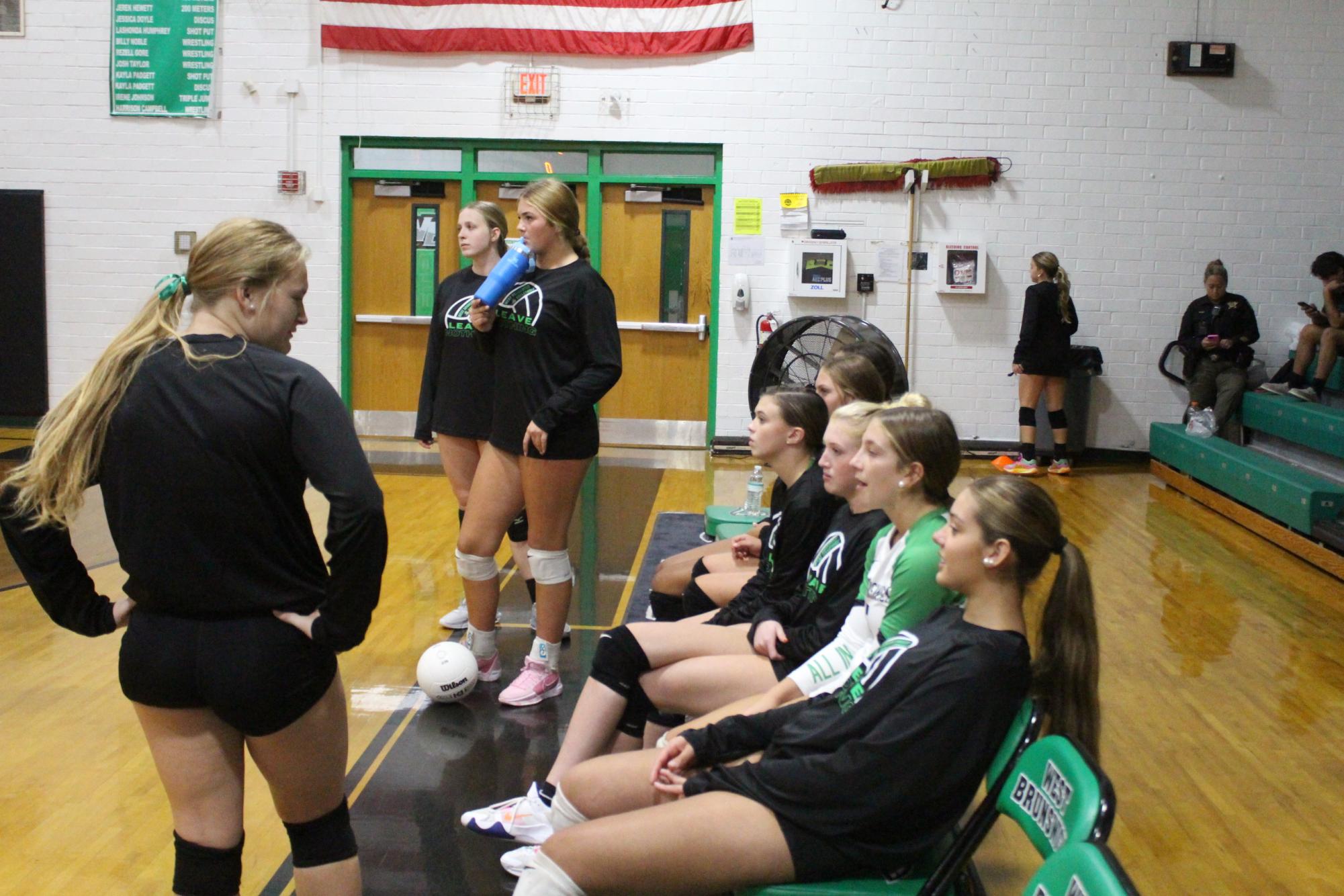 Varsity volleyball match 9/25