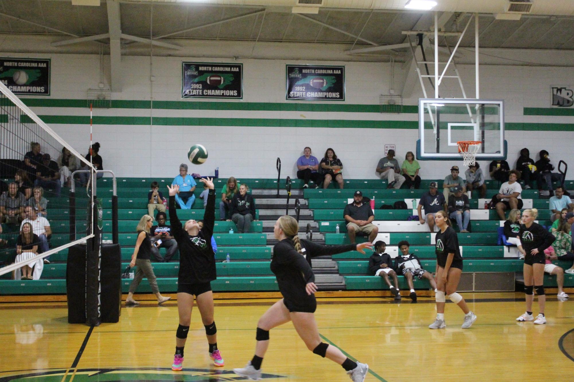 Varsity volleyball match 9/25