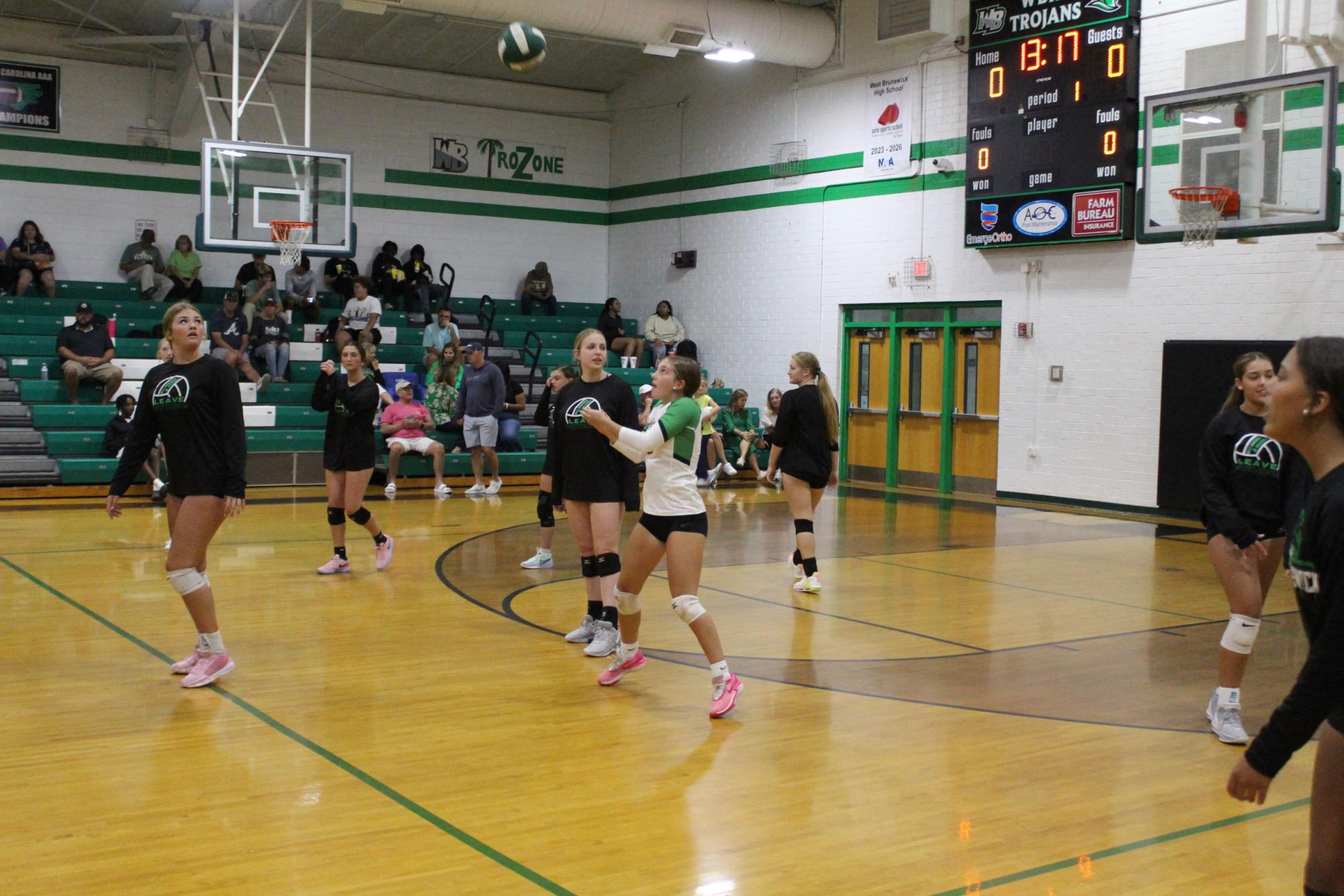 Varsity volleyball match 9/25