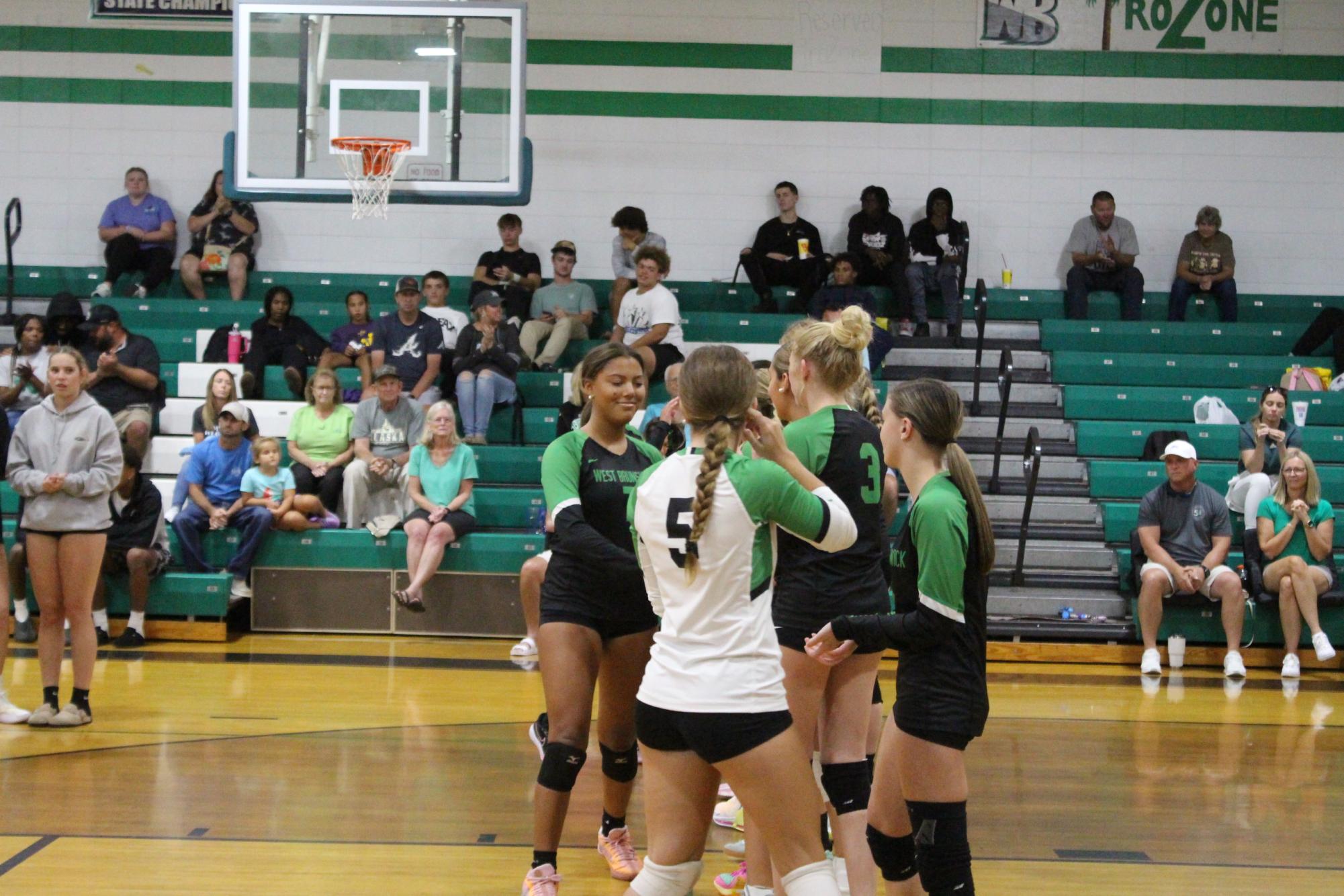 Varsity volleyball match 9/25