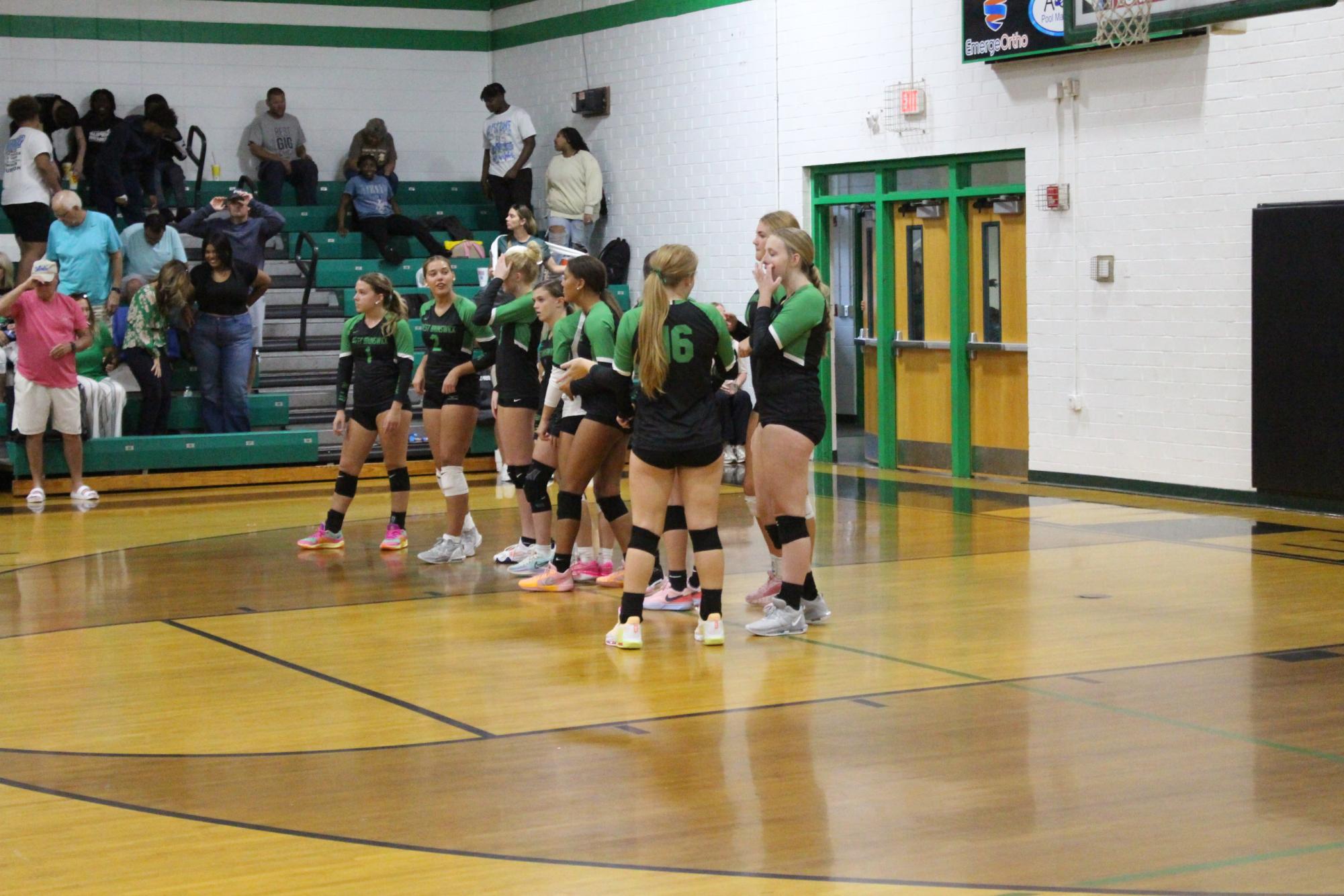 Varsity volleyball match 9/25