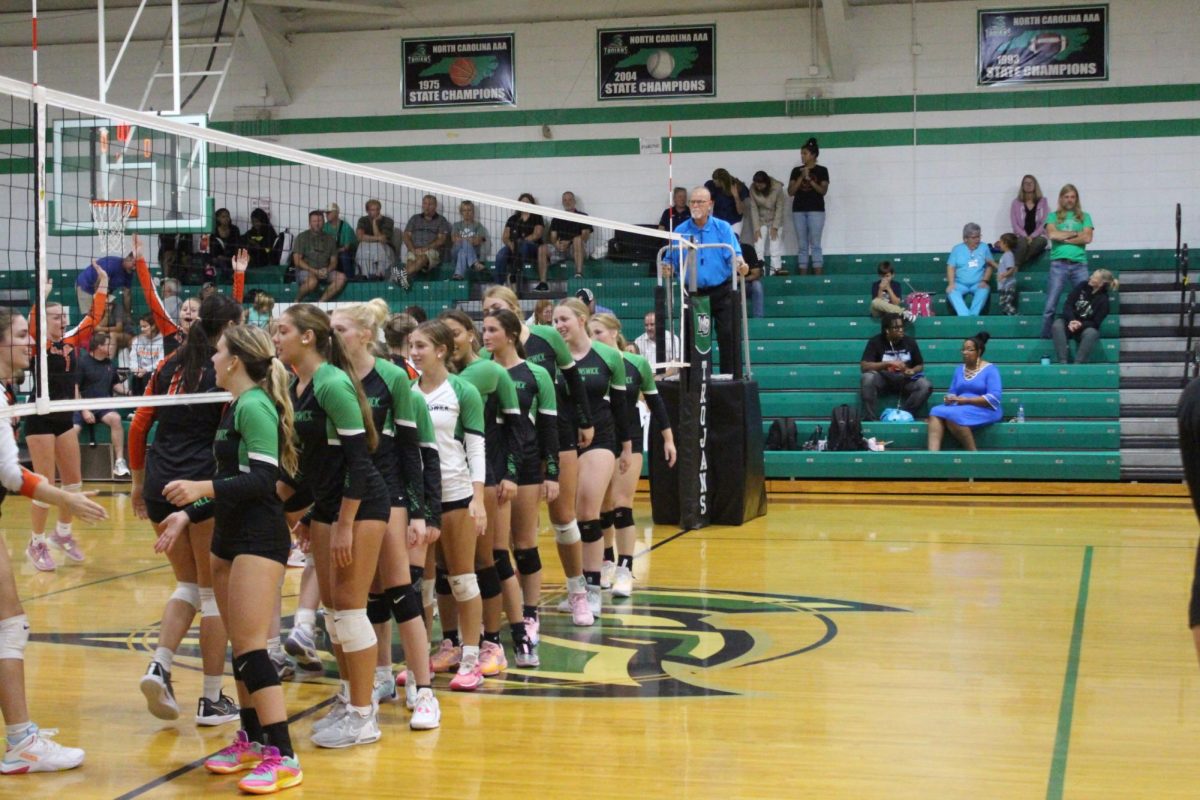 Varsity volleyball match 9/25