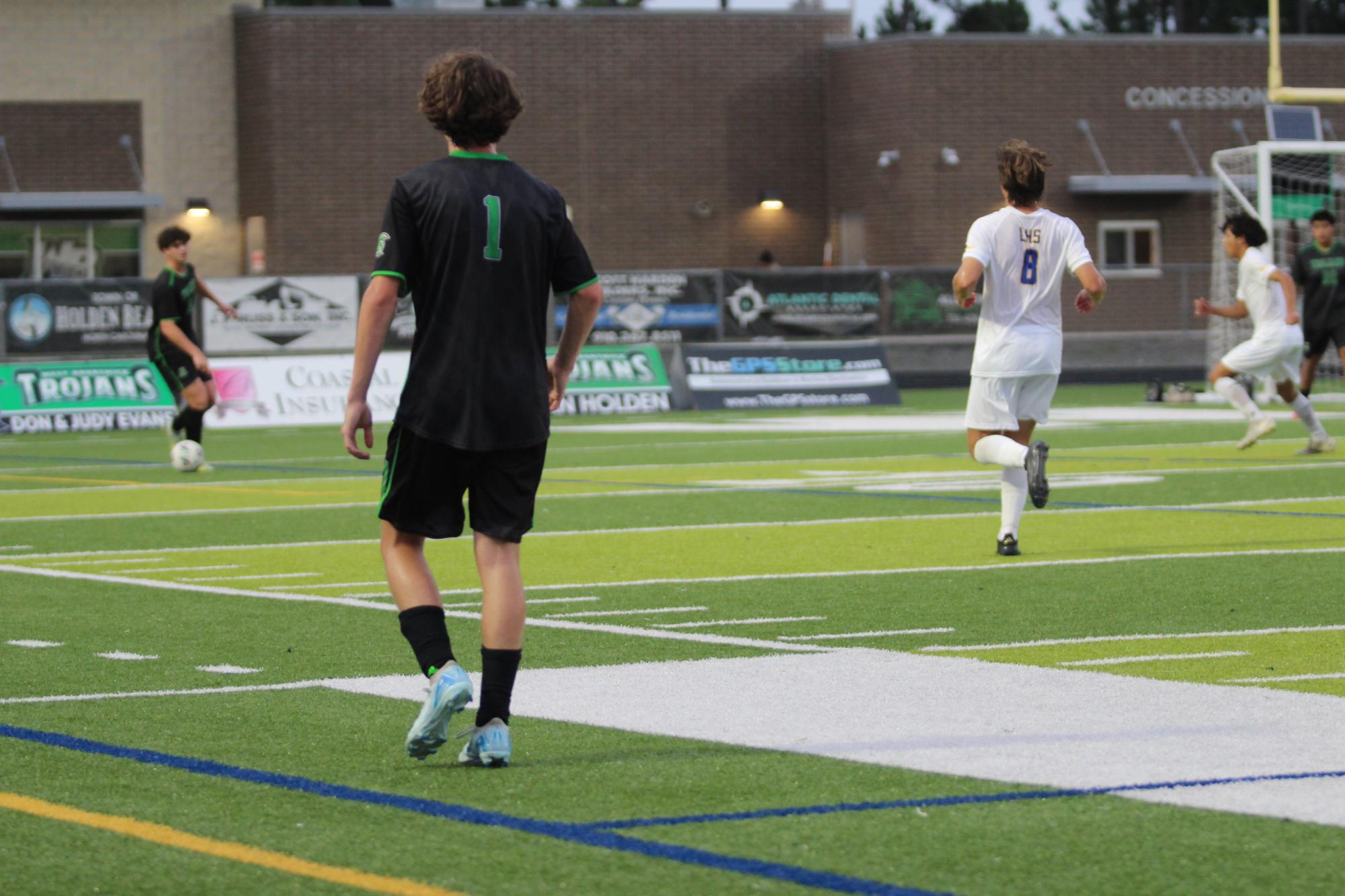 9/25 West vs Laney Varsity Soccer