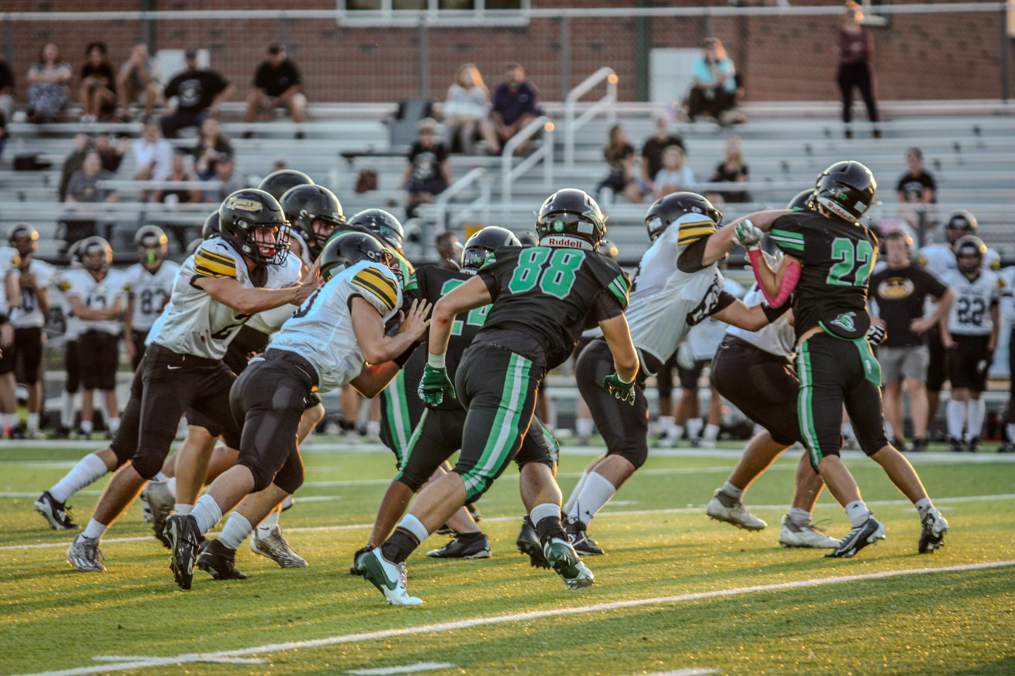 10/7 JV Football Game vs Topsail