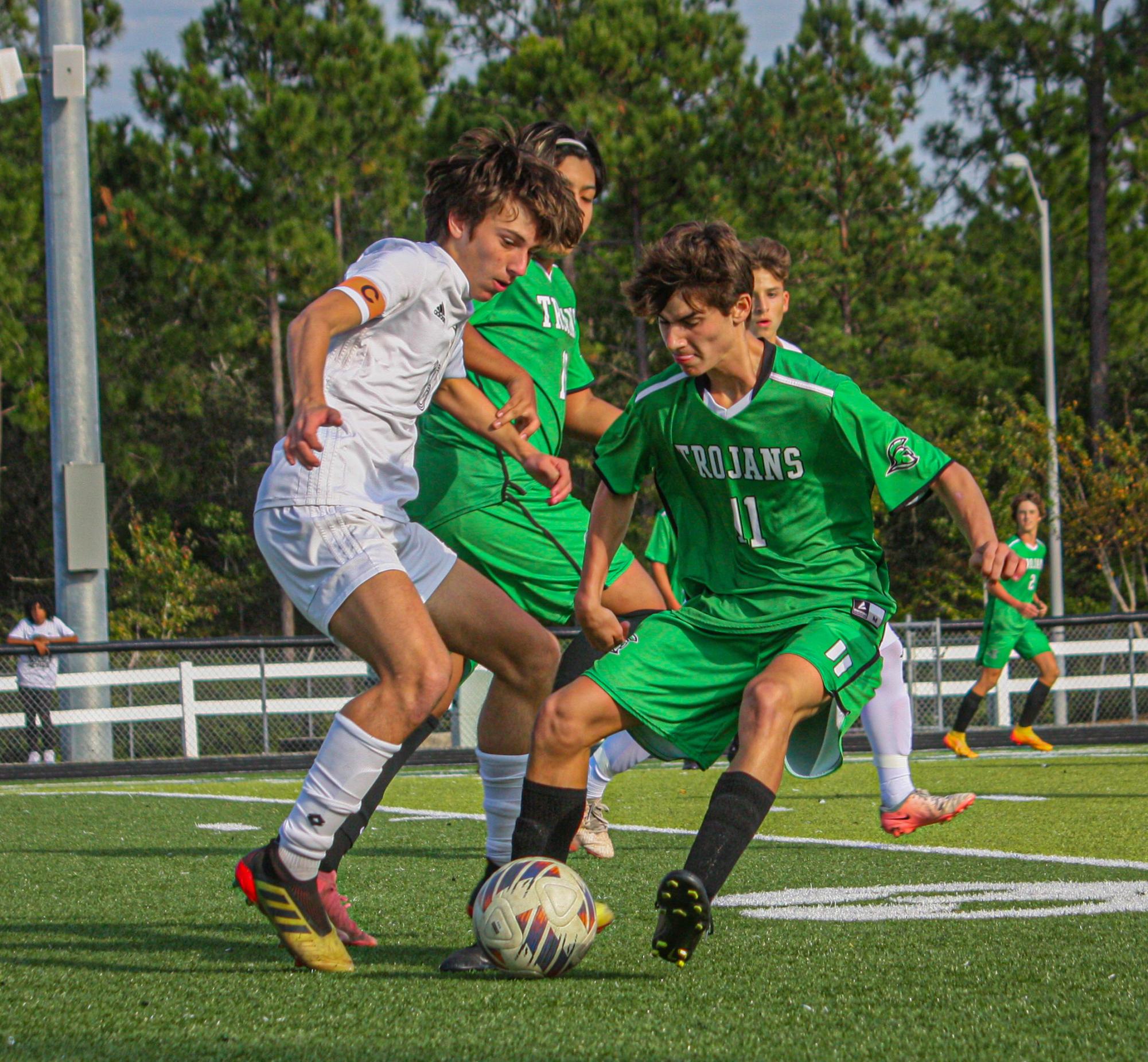 10/15 JV Boys Soccer vs Topsail