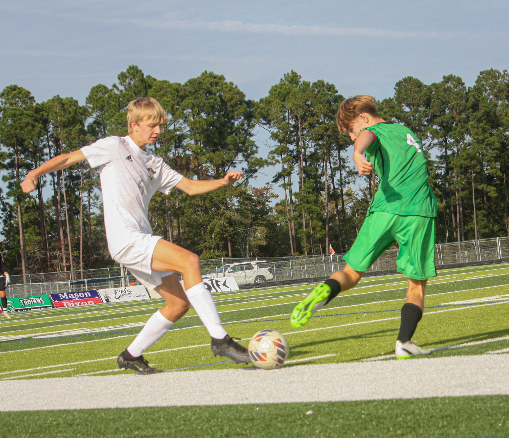10/15 JV Boys Soccer vs Topsail