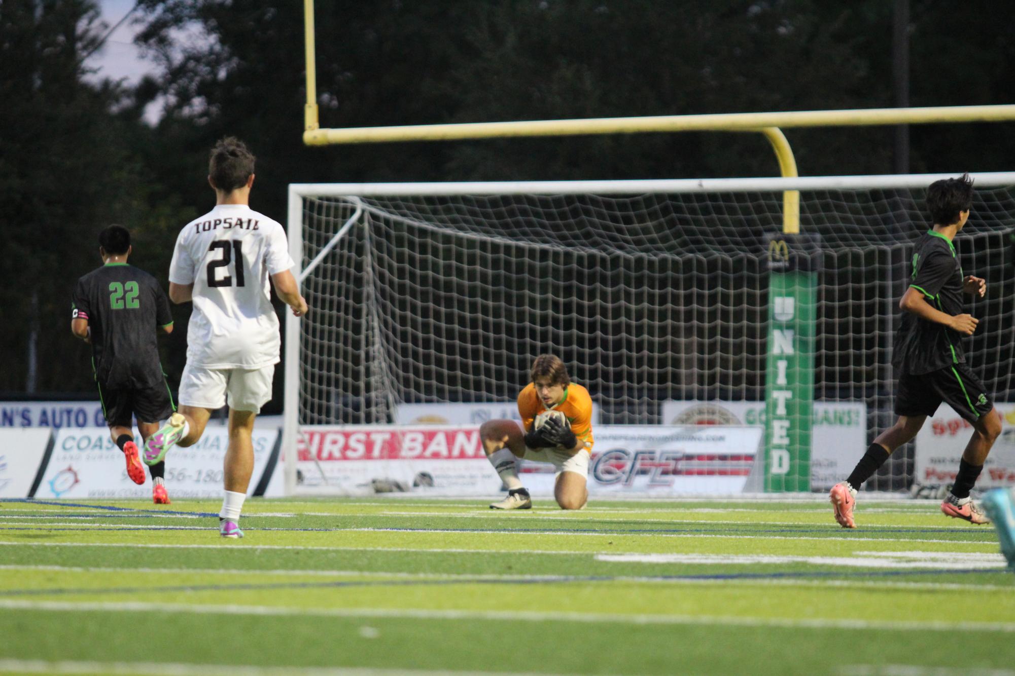 10/15 Varsity Soccer Game vs Topsail