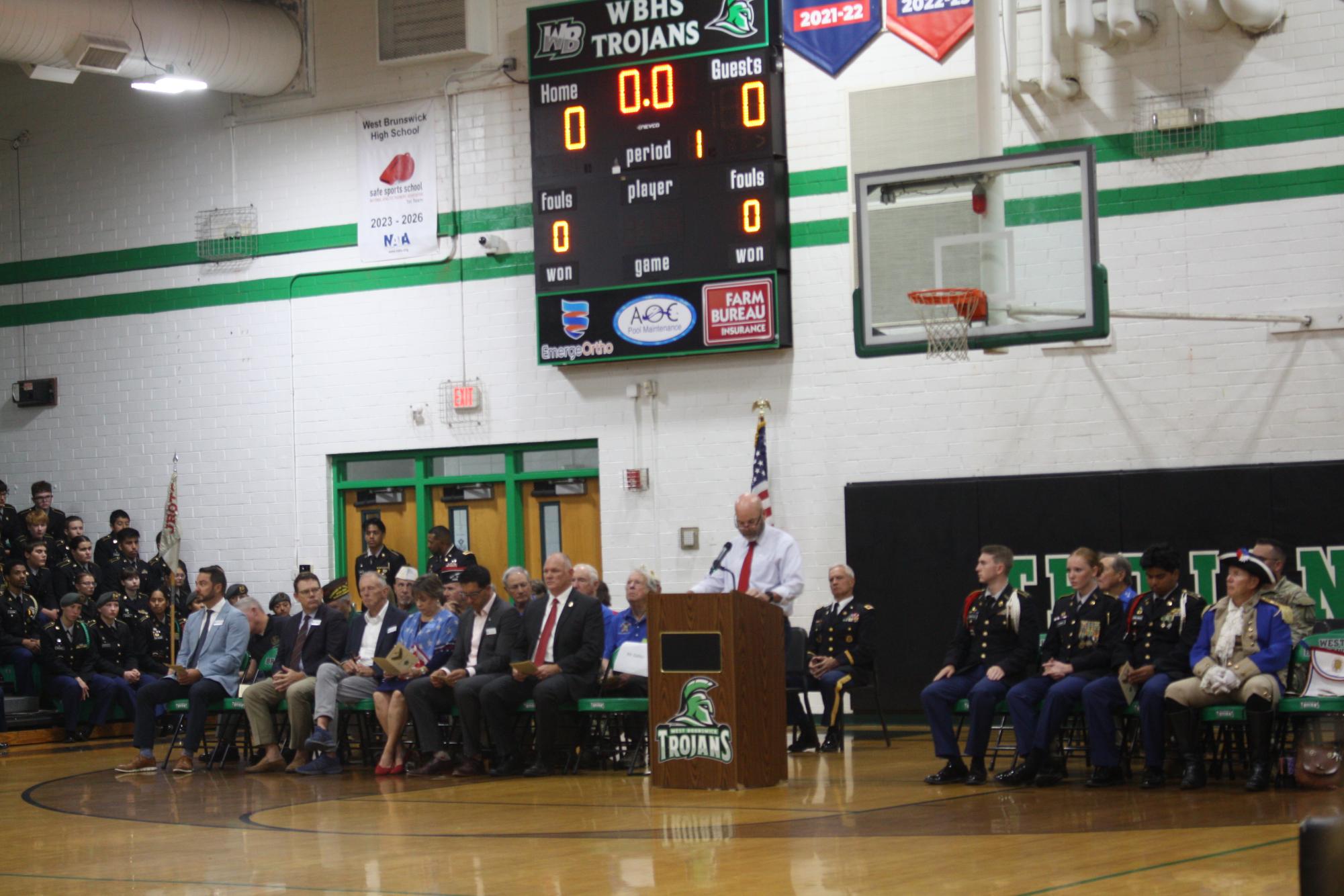 Veteran's Day Ceremony 11/8