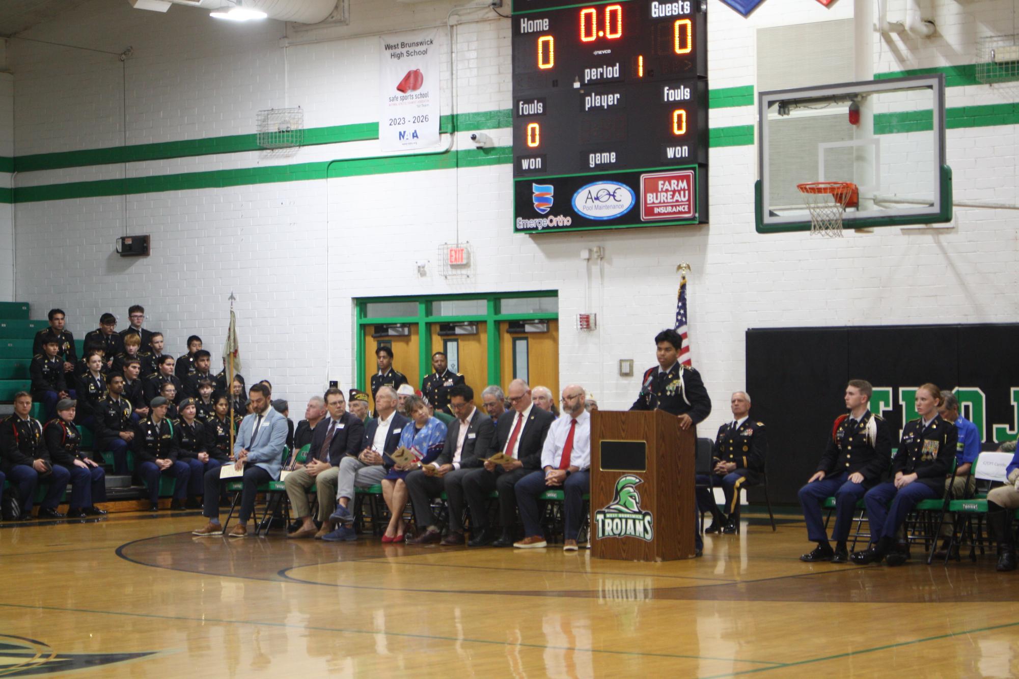 Veteran's Day Ceremony 11/8