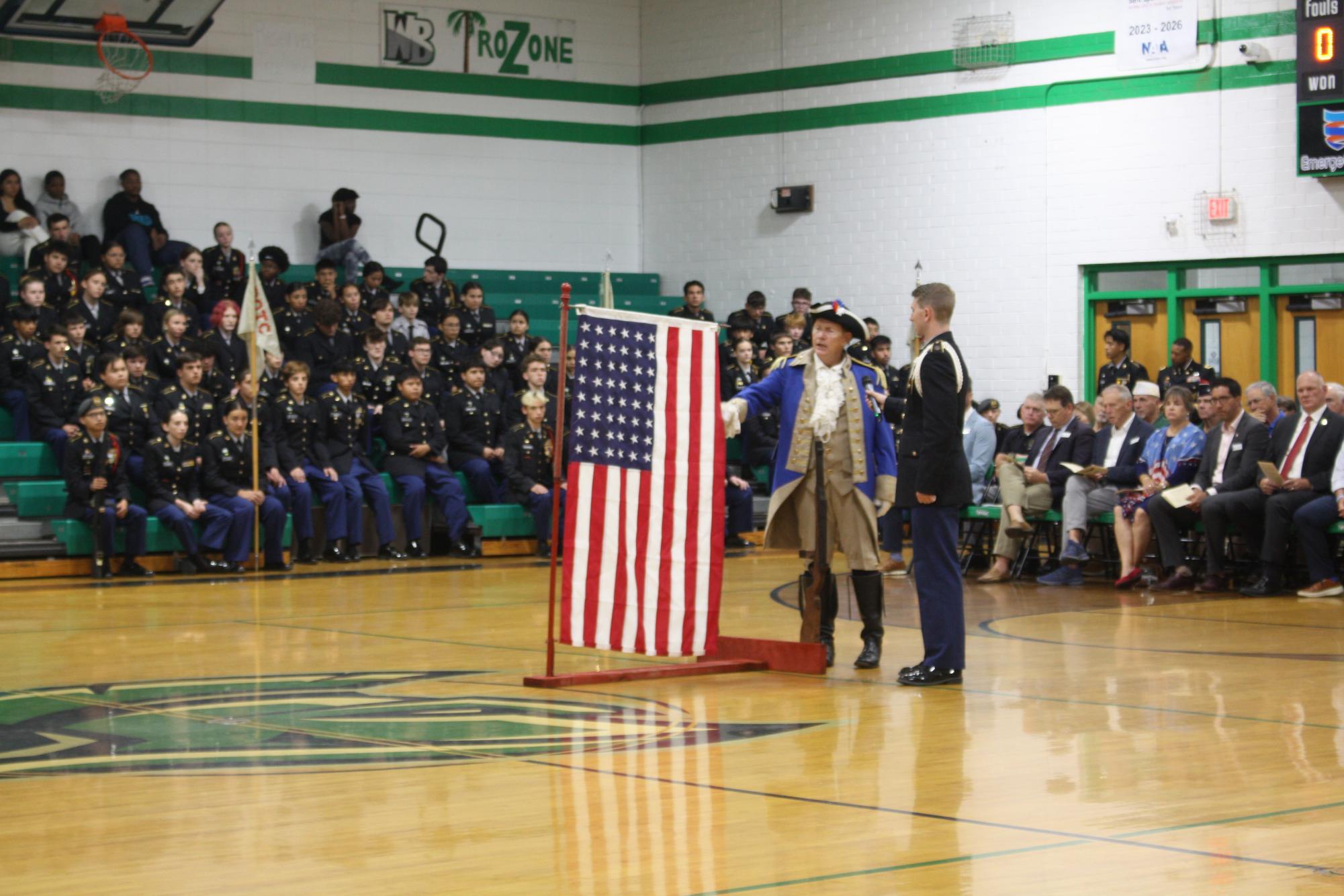 Veteran's Day Ceremony 11/8