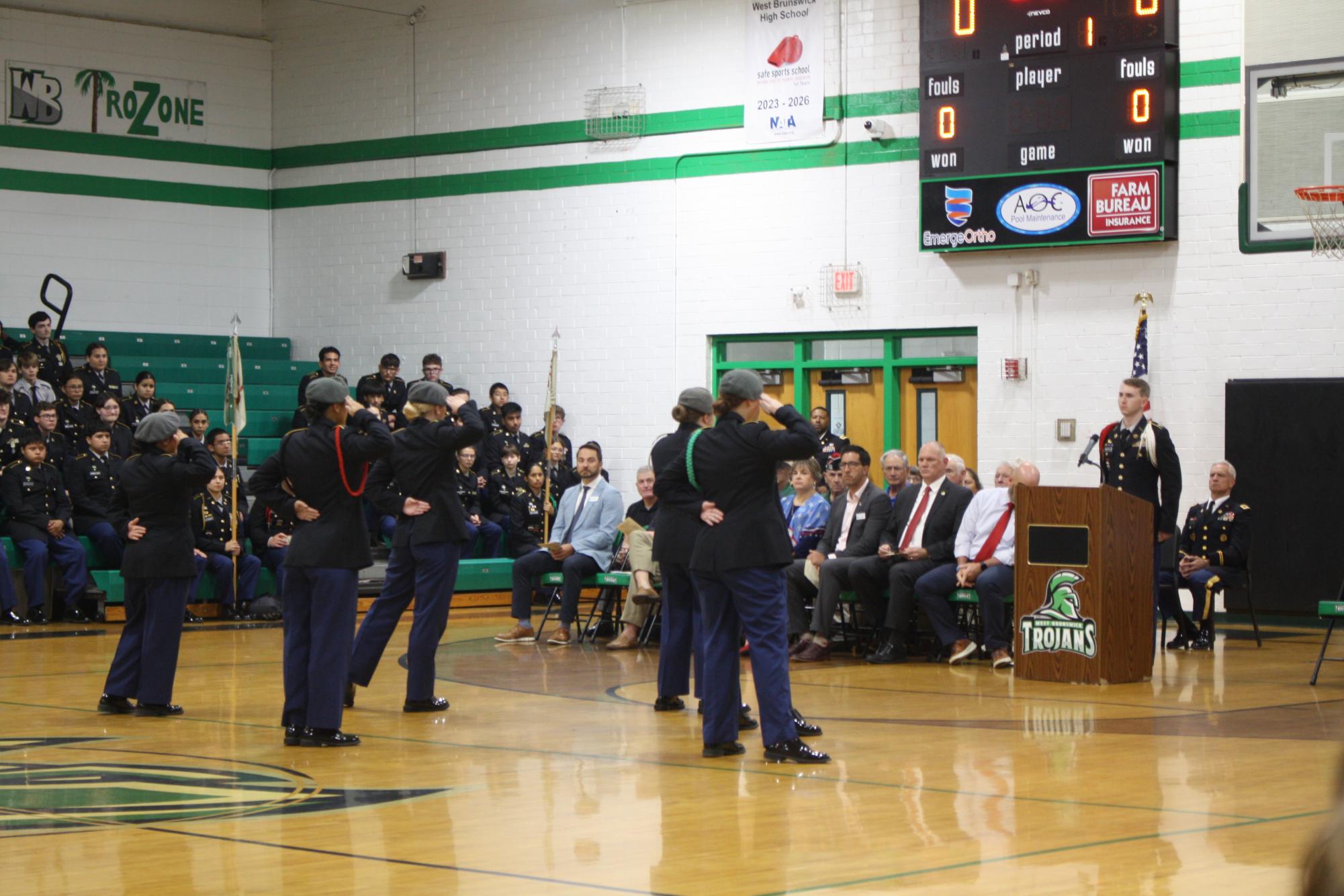 Veteran's Day Ceremony 11/8