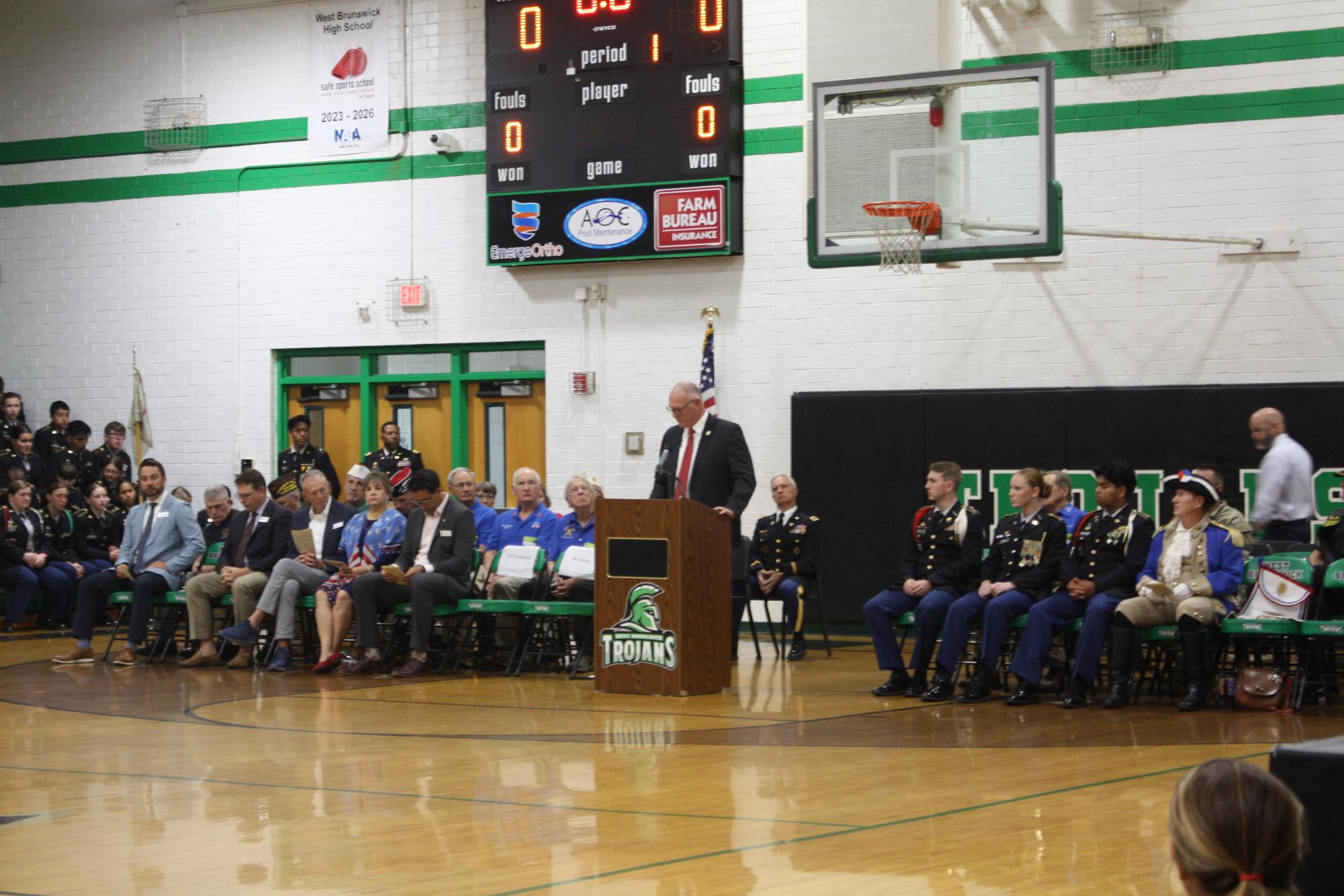 Veteran's Day Ceremony 11/8