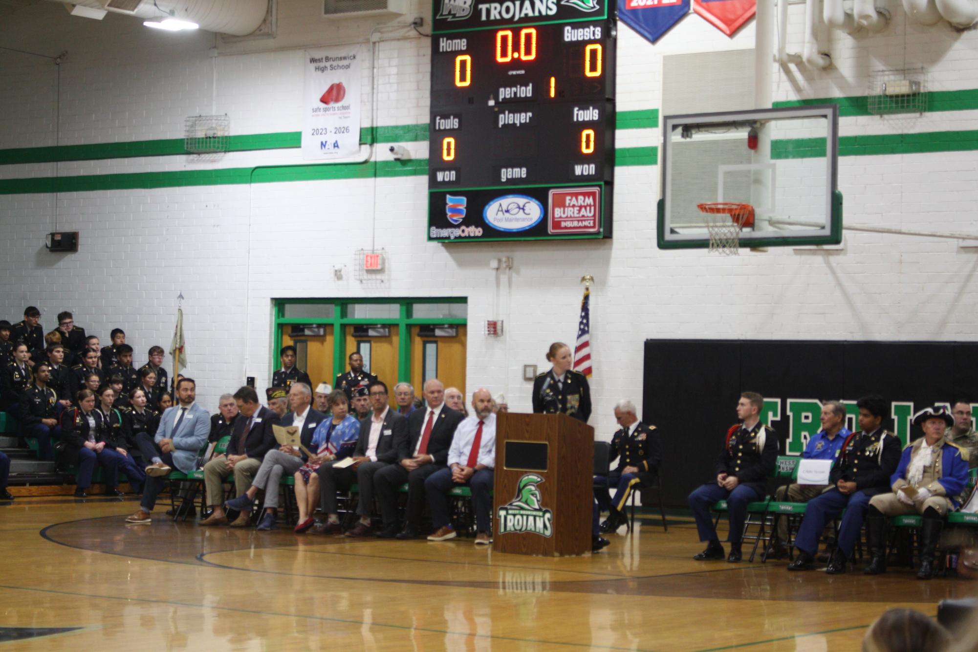 Veteran's Day Ceremony 11/8