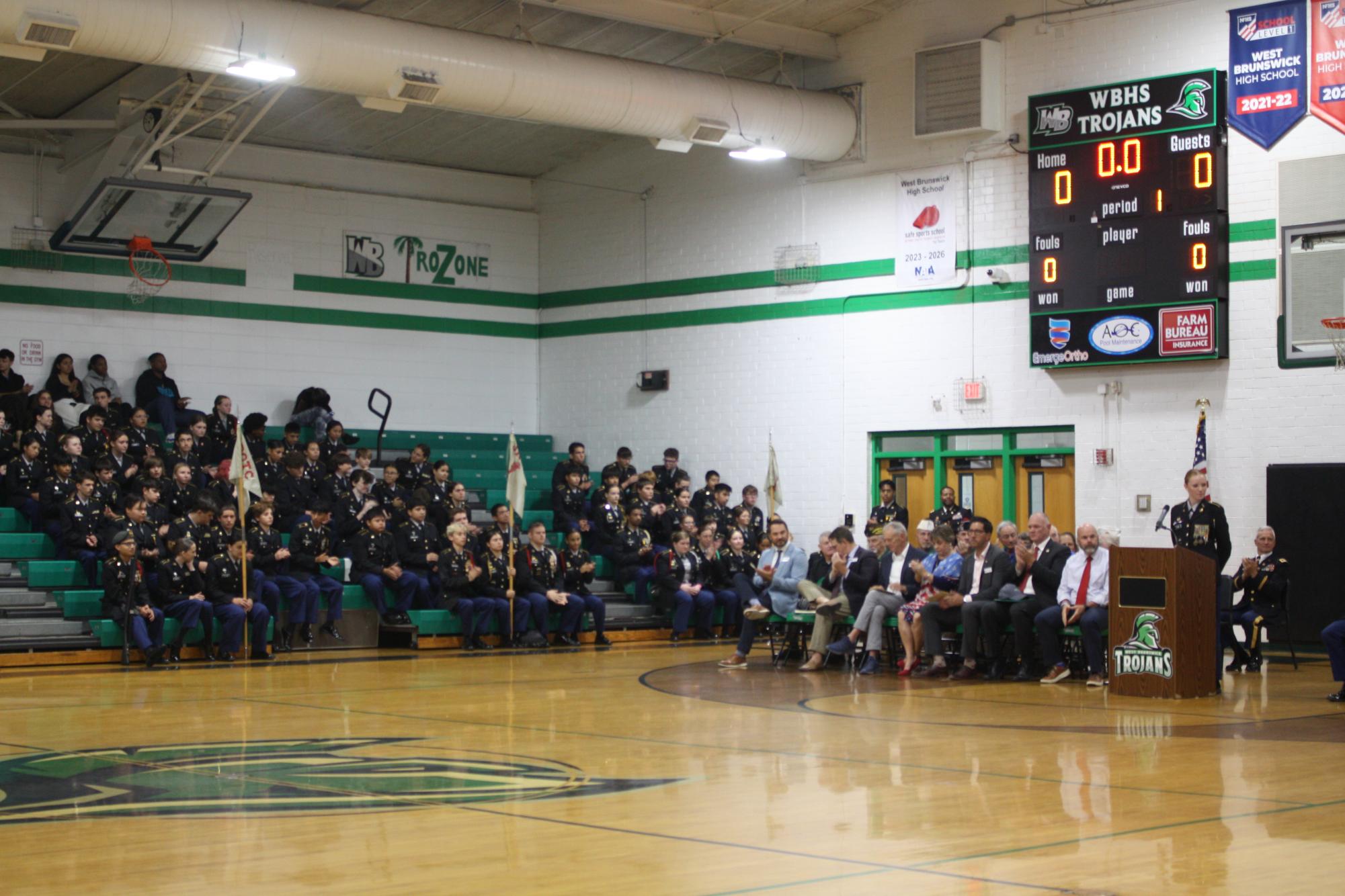 Veteran's Day Ceremony 11/8