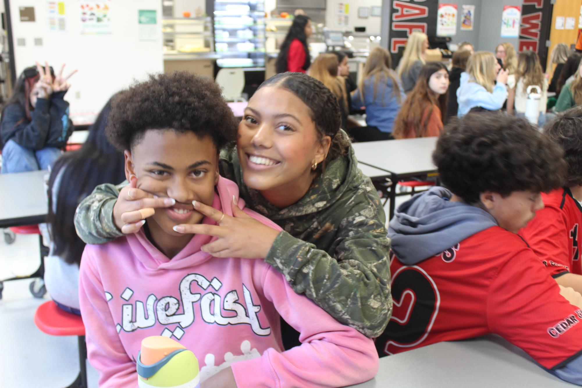 11/25 Leadership Visits Cedar Grove Middle School