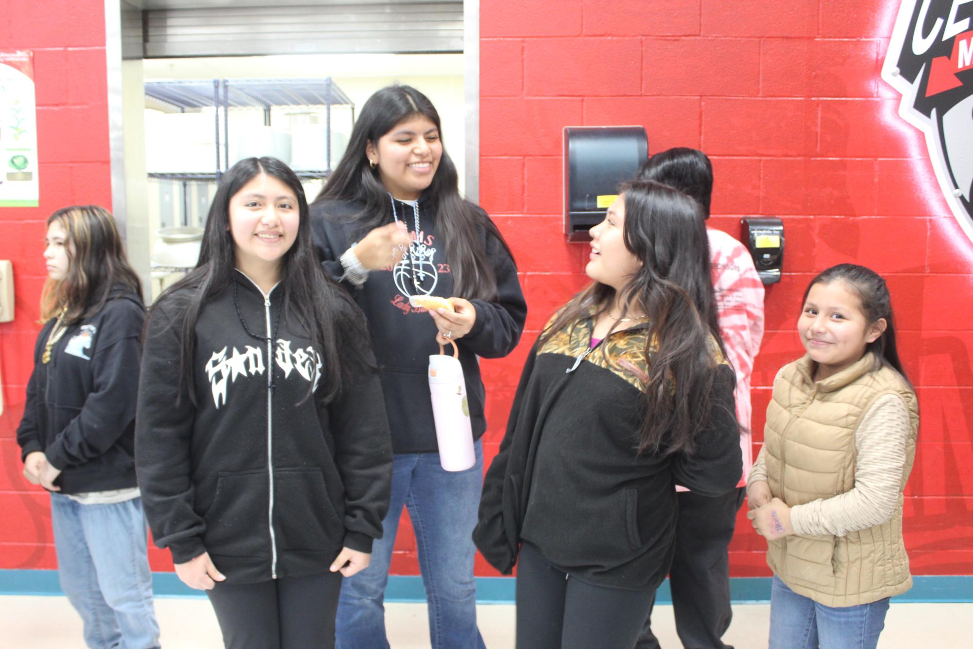 11/25 Leadership Visits Cedar Grove Middle School