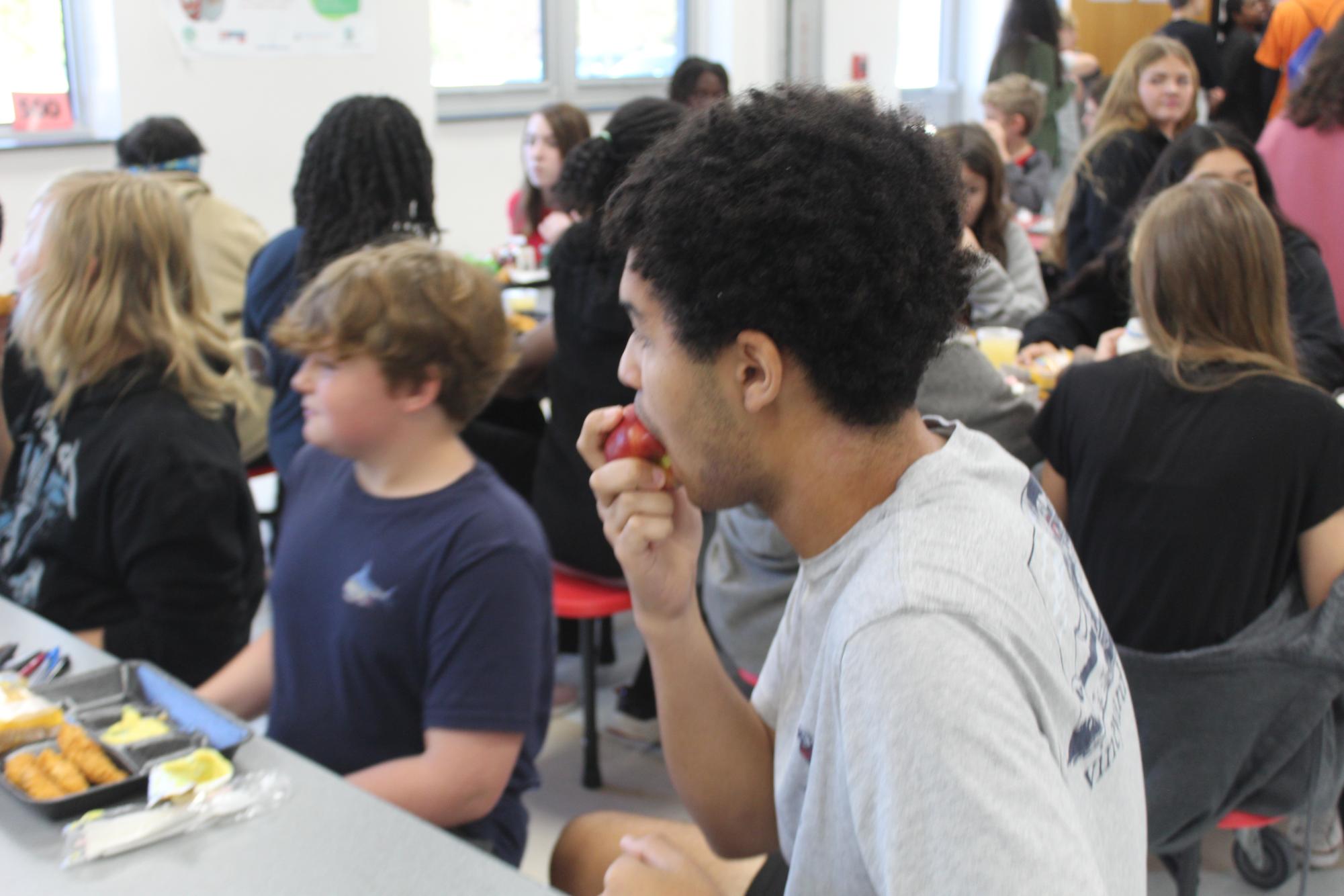 11/25 Leadership Visits Cedar Grove Middle School