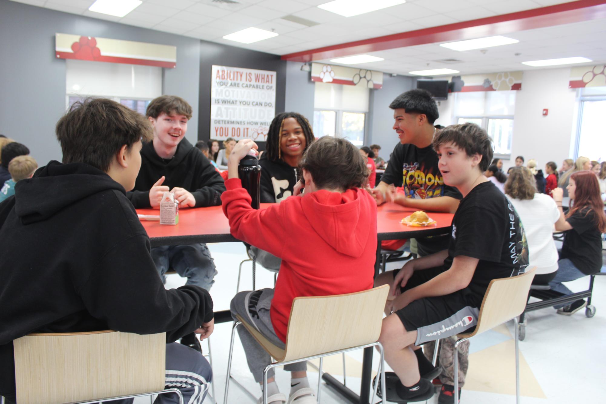 11/25 Leadership Visits Cedar Grove Middle School