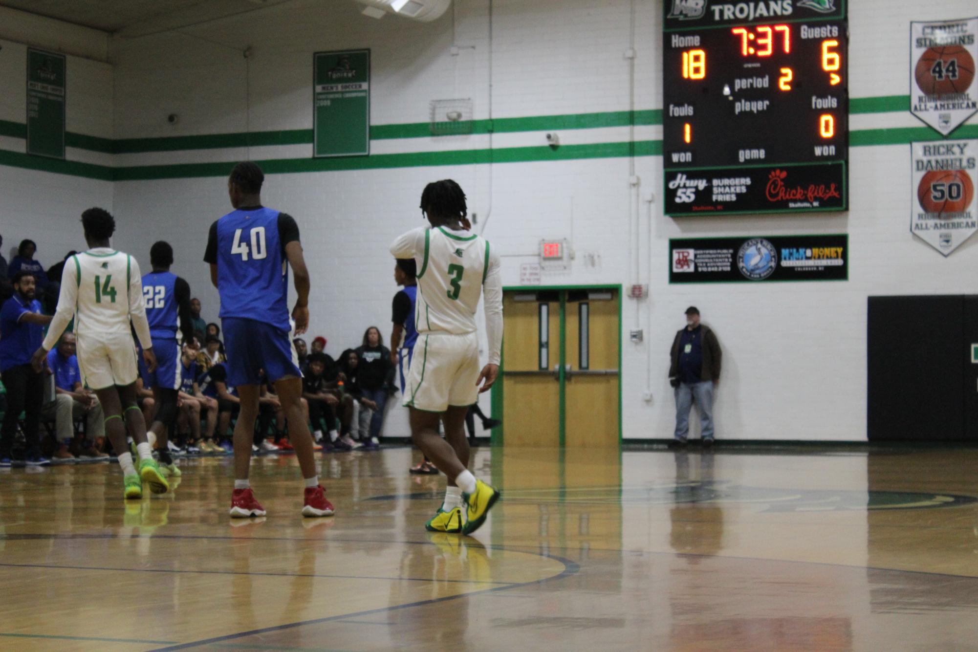 11/22 West vs St. Pauls Varsity Men Basketball