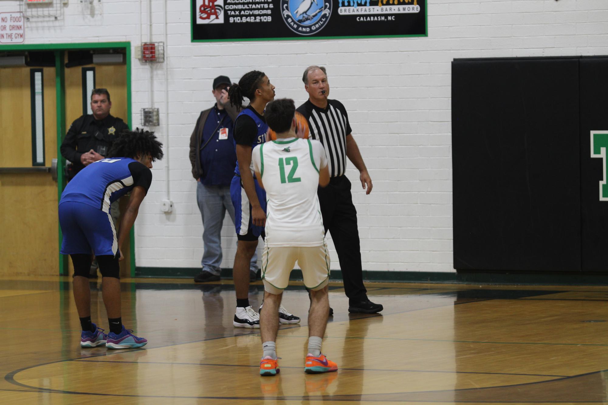 11/22 West vs St. Pauls Varsity Men Basketball