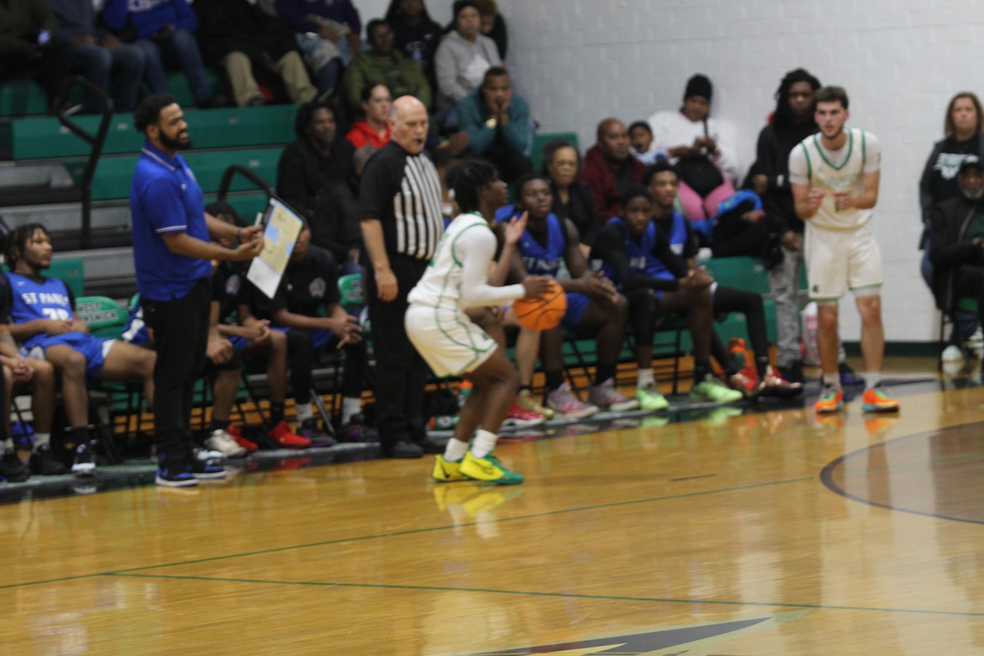 11/22 West vs St. Pauls Varsity Men Basketball