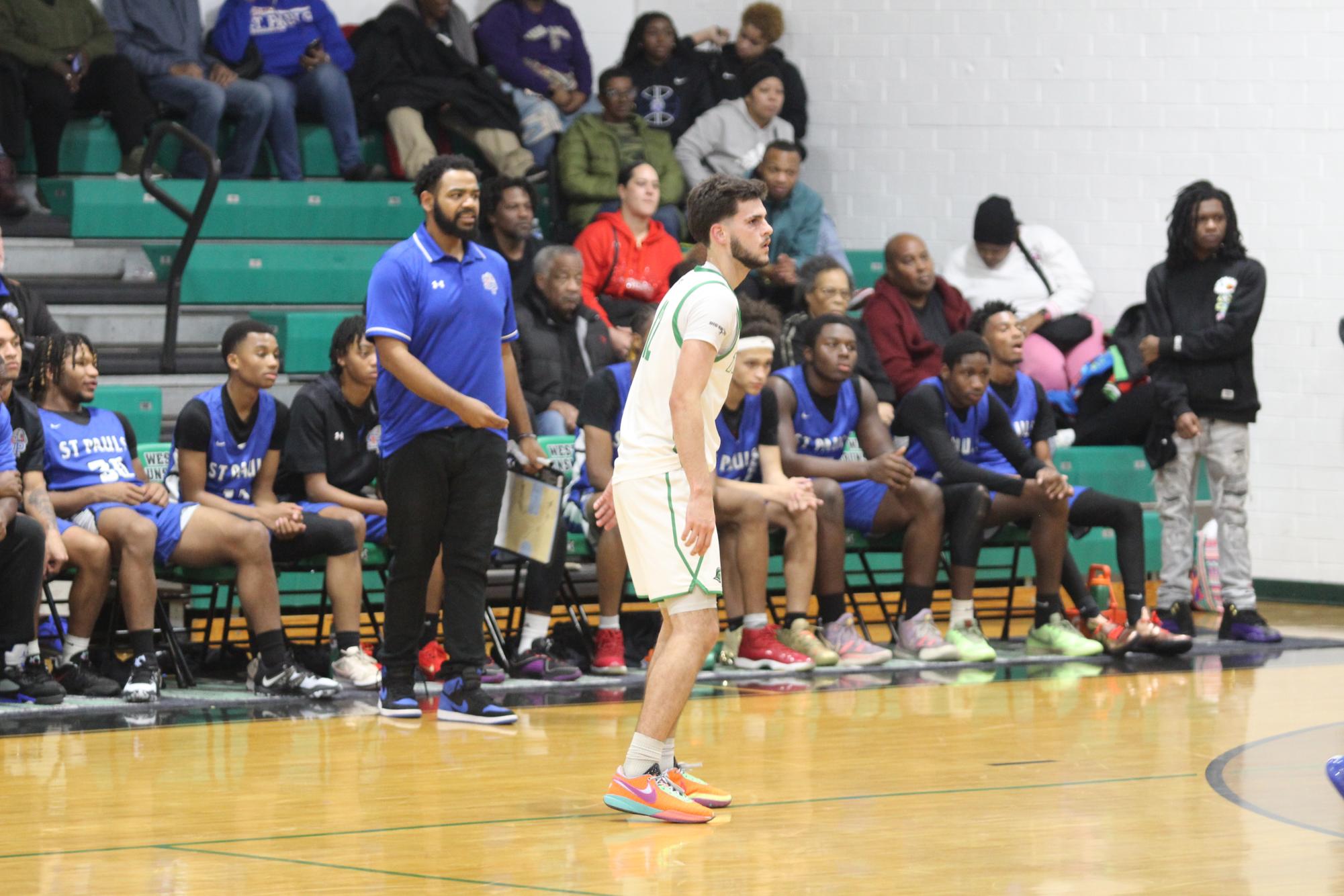 11/22 West vs St. Pauls Varsity Men Basketball