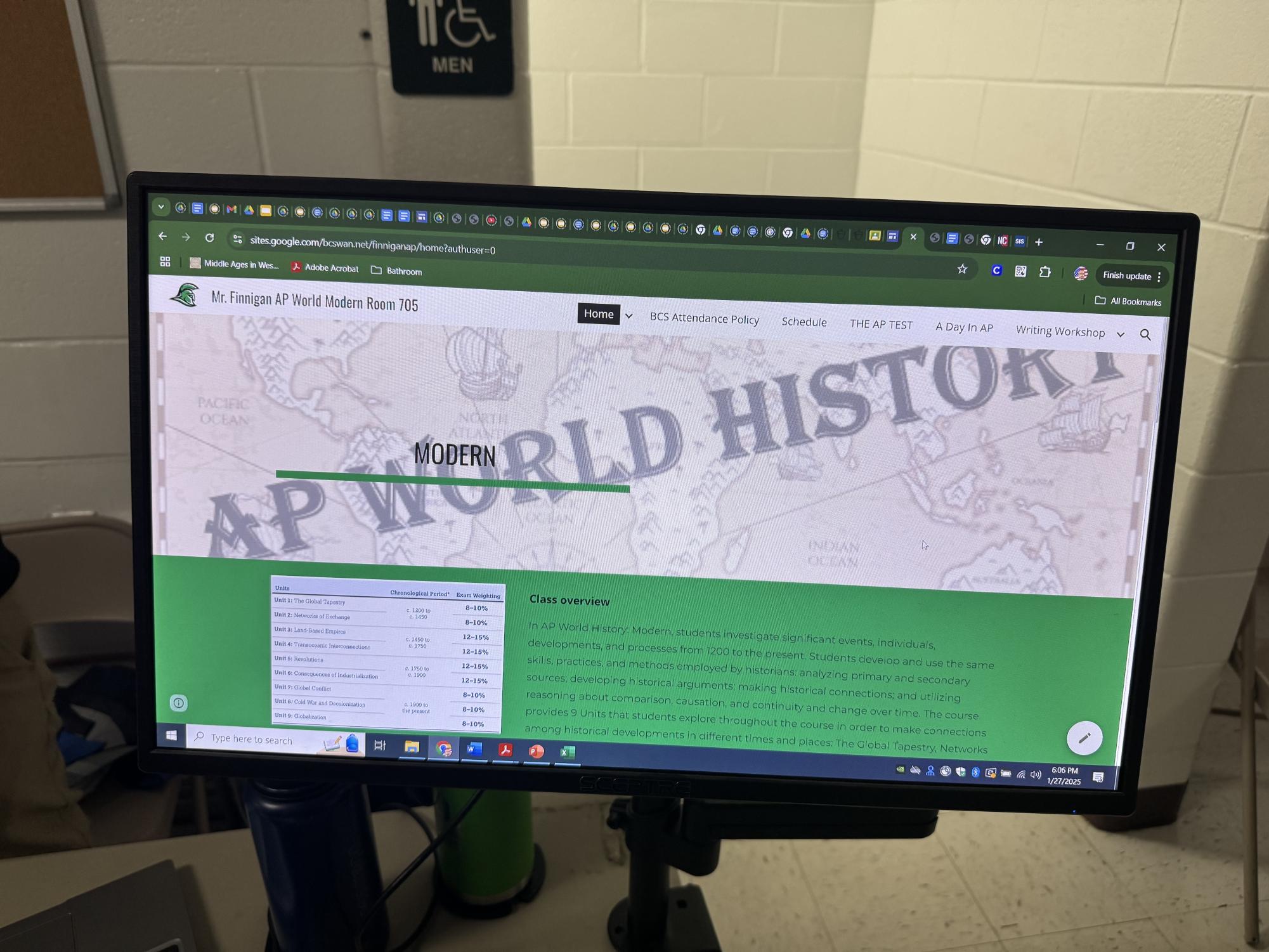 Curriculum Night at West Brunswick