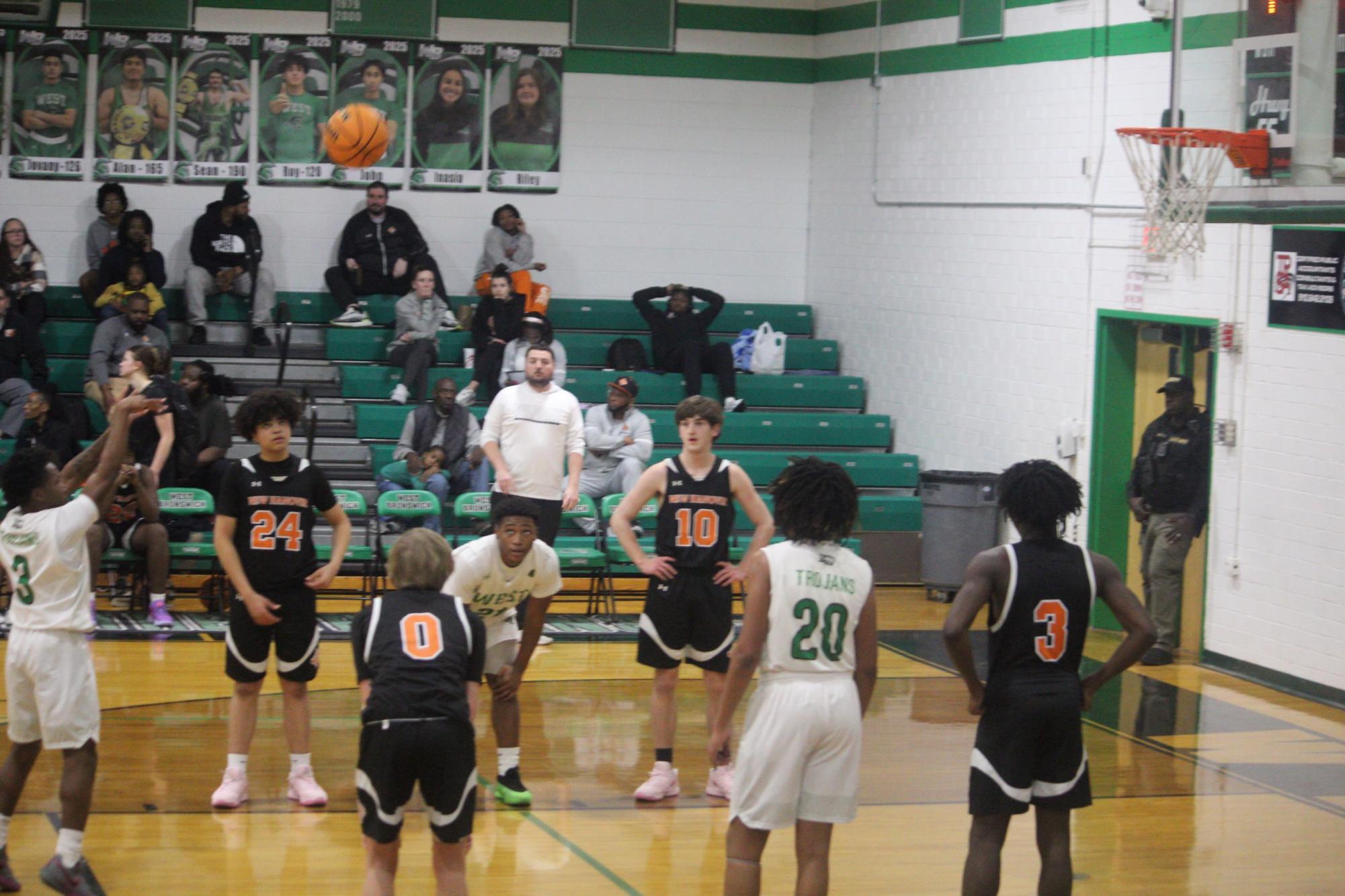 1/30 West vs New Hanover JV boys Basketball