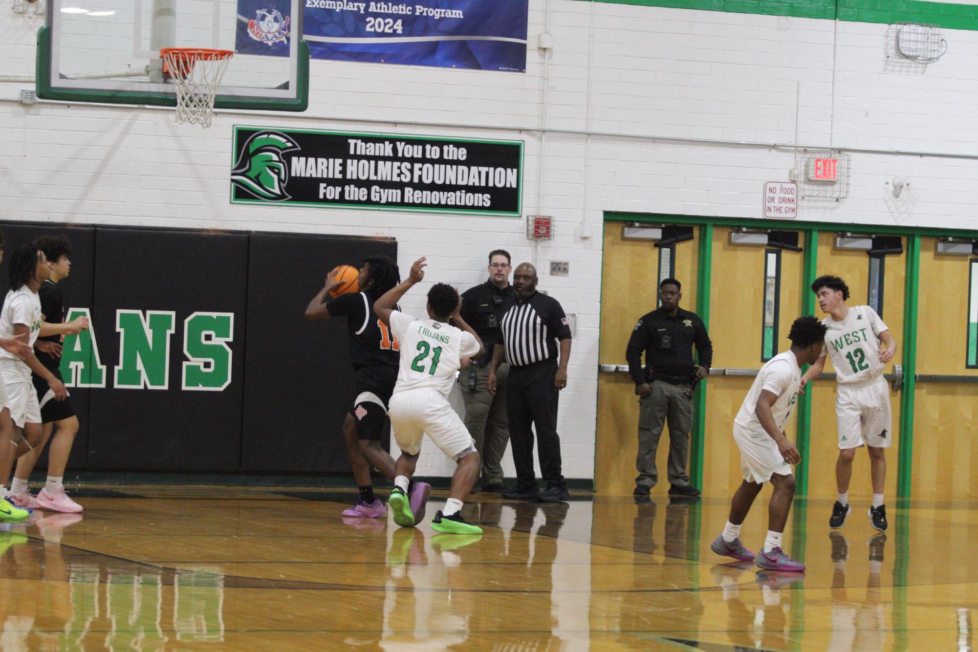 1/30 West vs New Hanover JV boys Basketball
