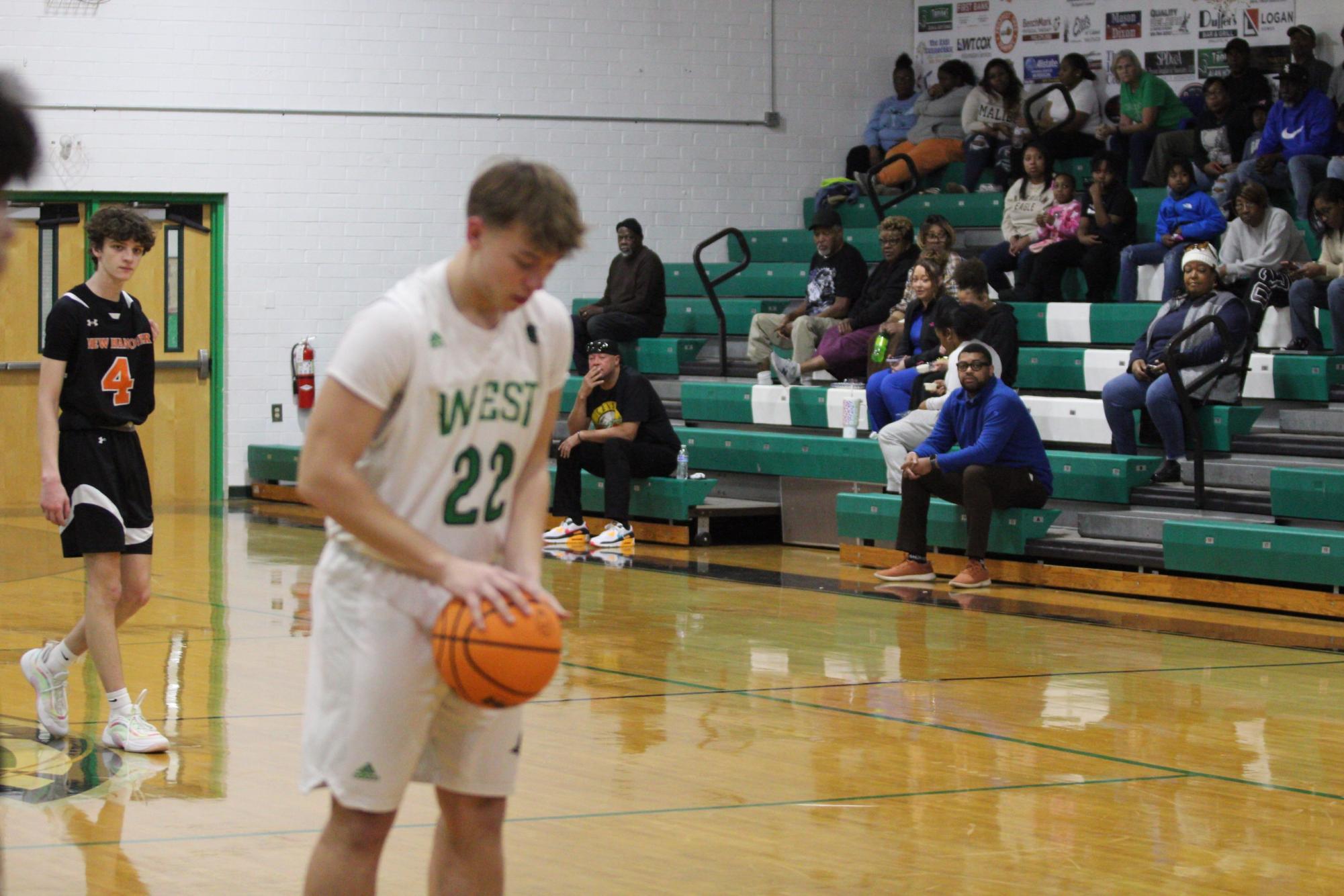1/30 West vs New Hanover JV boys Basketball