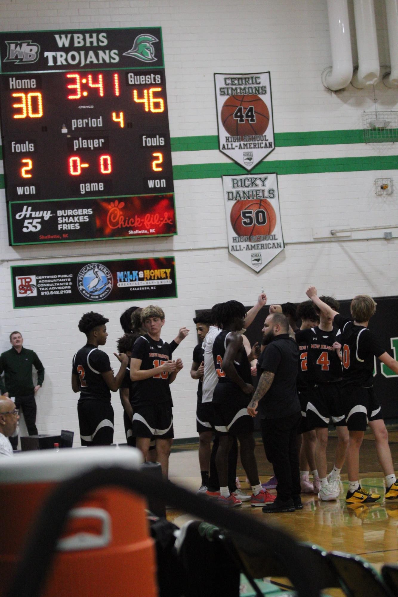 1/30 West vs New Hanover JV boys Basketball