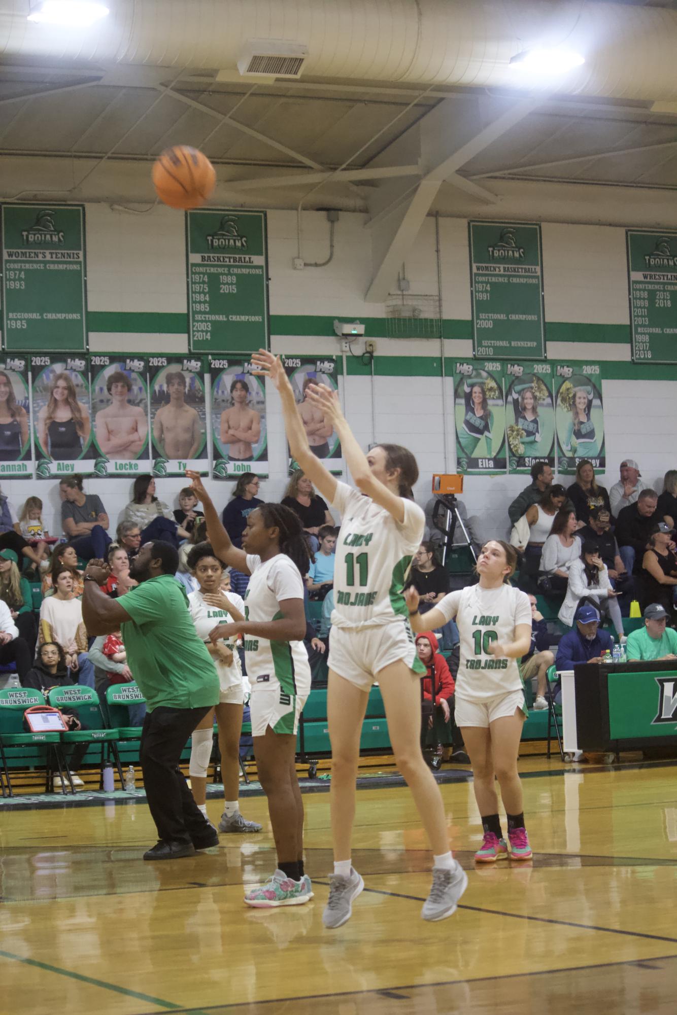 1/31 West vs Topsail Girls Varsity Basketball