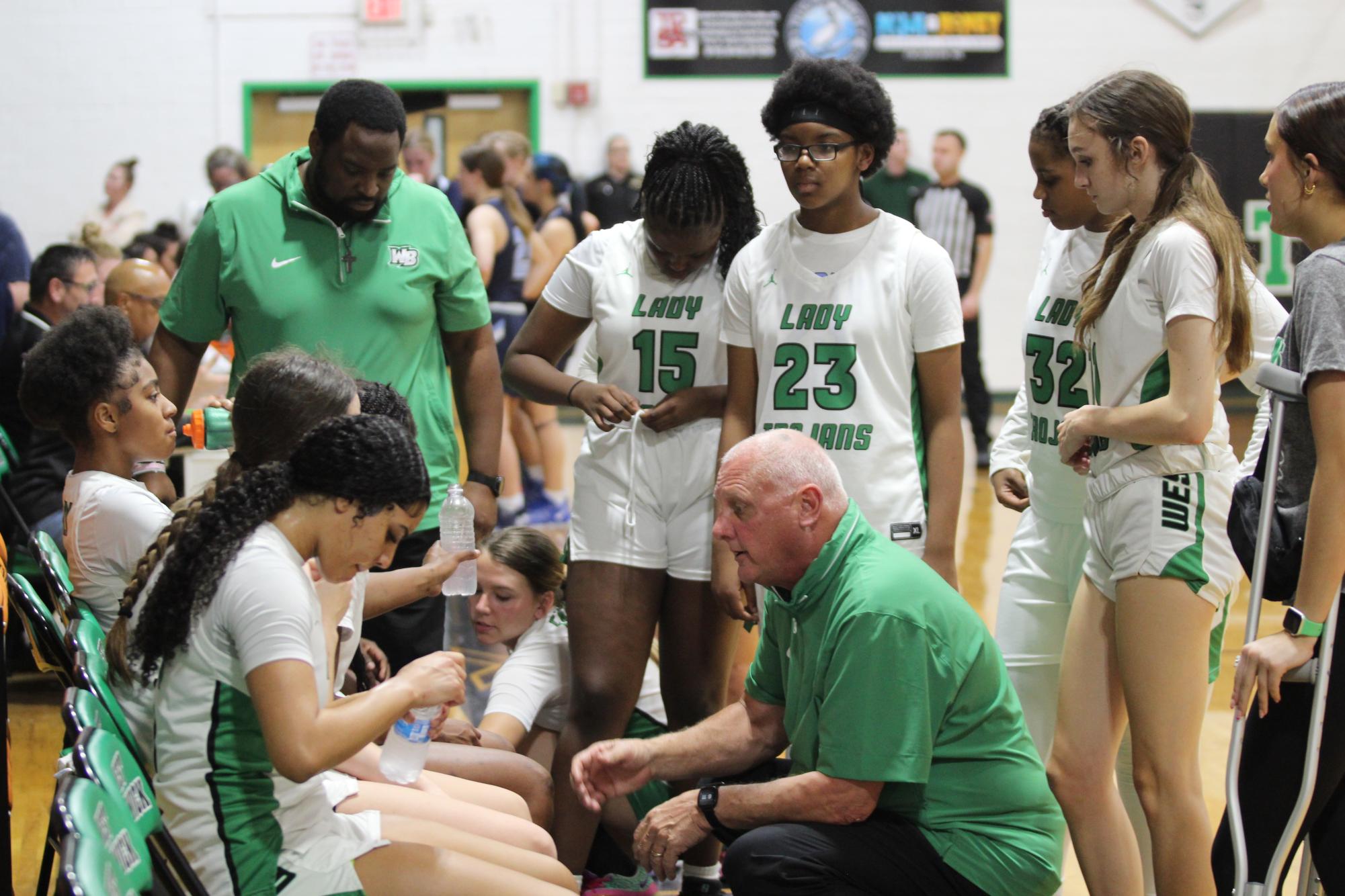 2/16 West vs South Brunswick Varsity Women's Basketball Senior Night